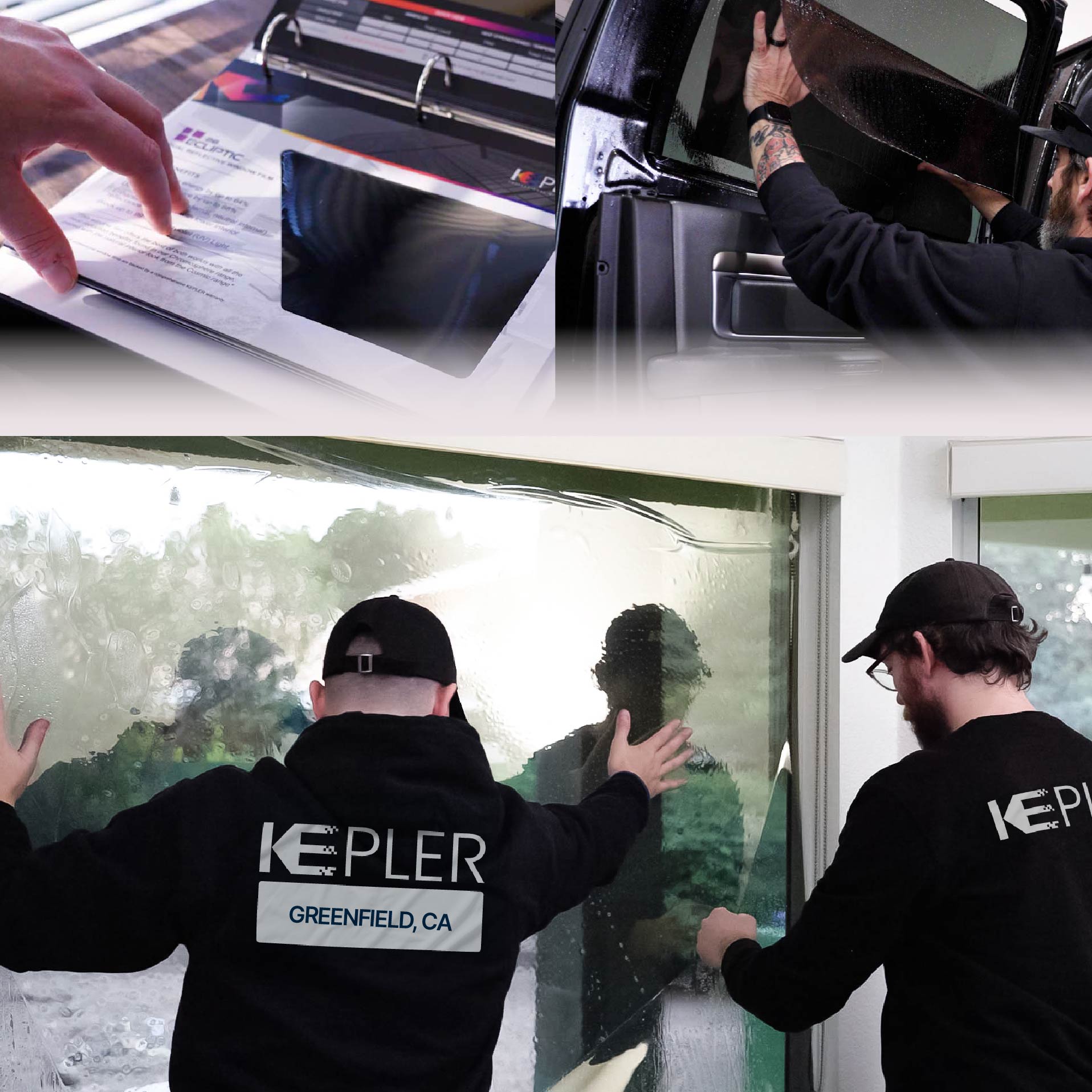 Kepler Specialist Performing Commercial Window Tinting in Greenfield Greenfield
