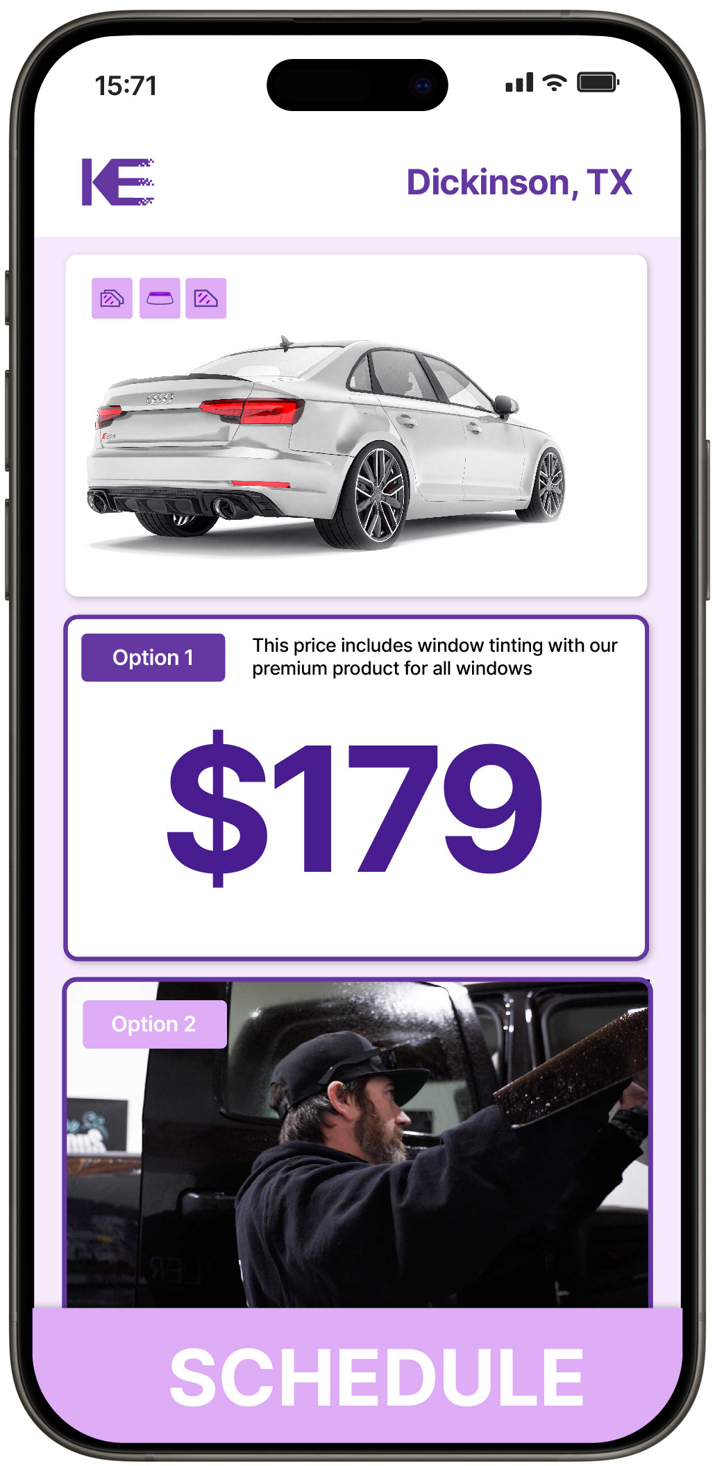 View Affordable Car Window Tinting Rates in Dickinson, Texas