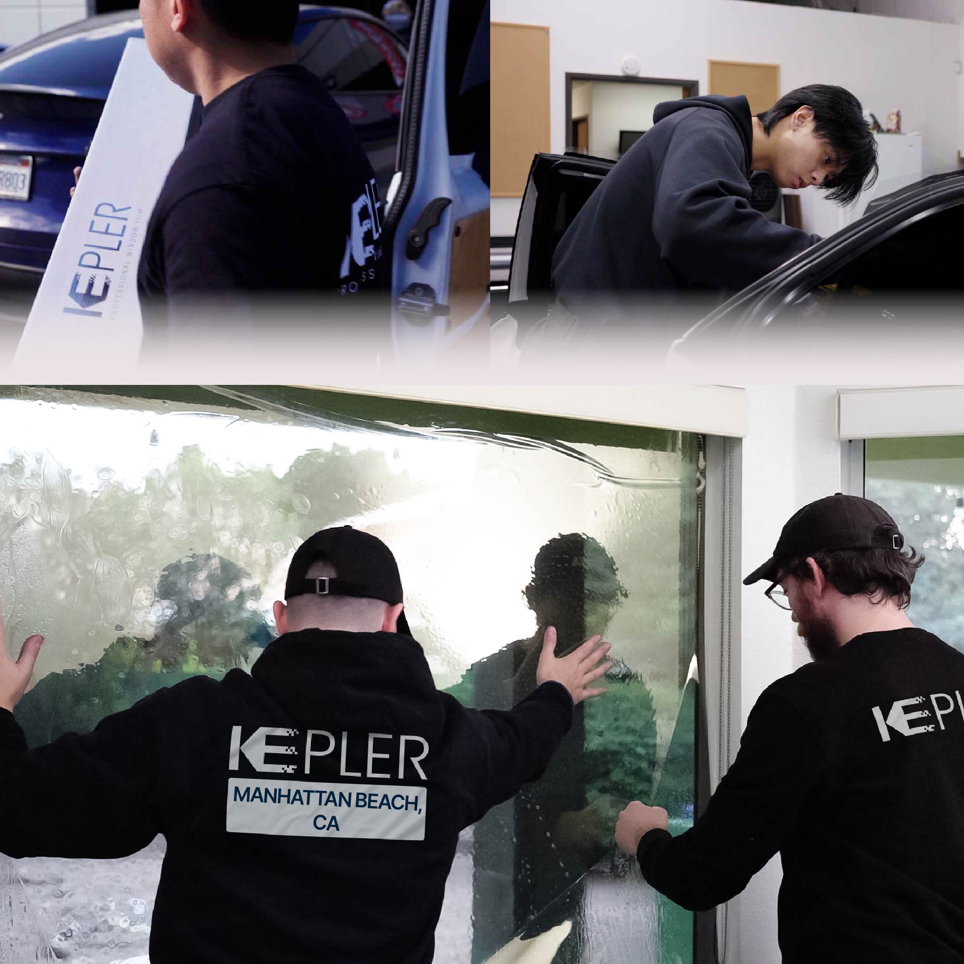 Kepler Specialist Performing Commercial Window Tinting in Manhattan Beach Manhattan Beach