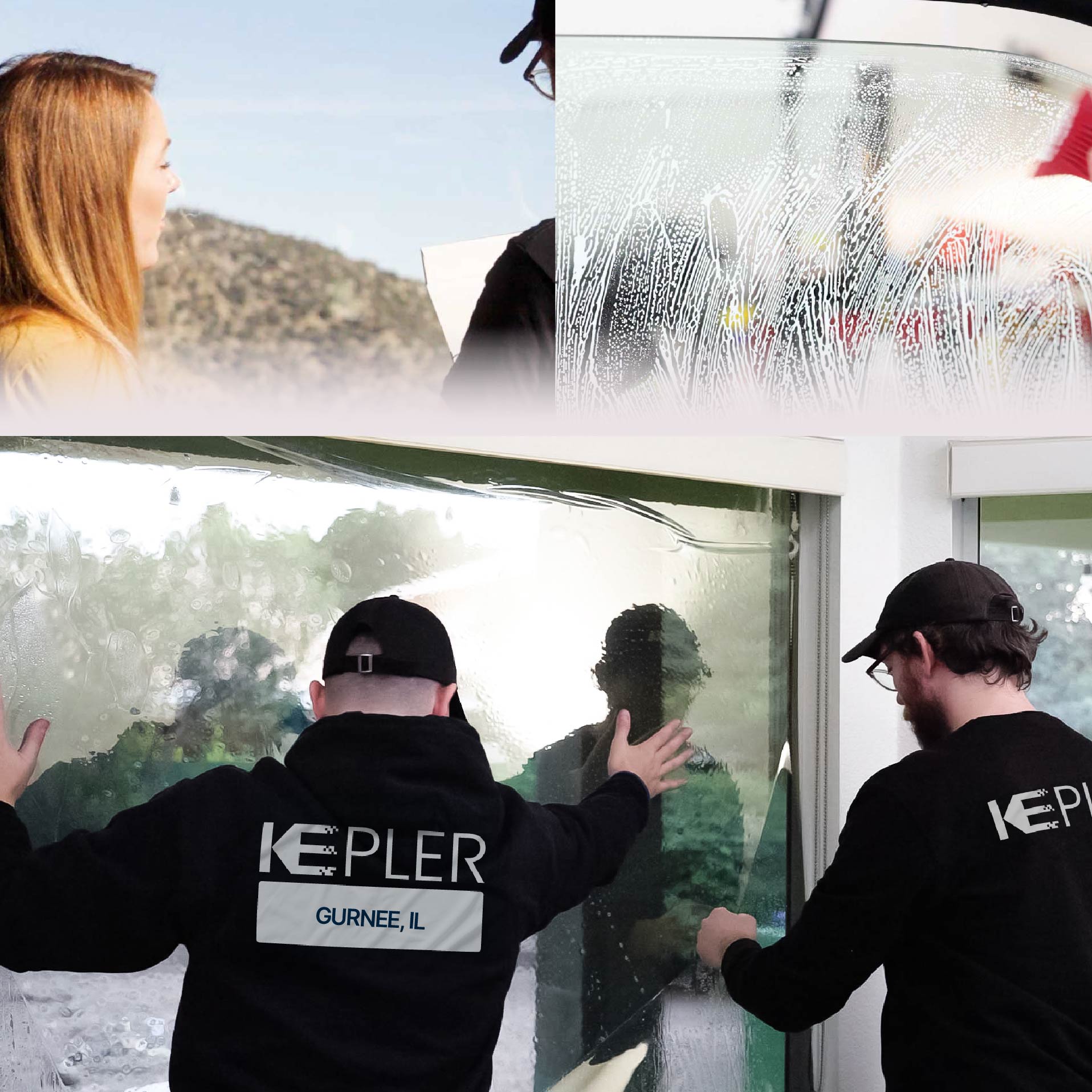 Kepler Specialist Performing Commercial Window Tinting in Gurnee Gurnee