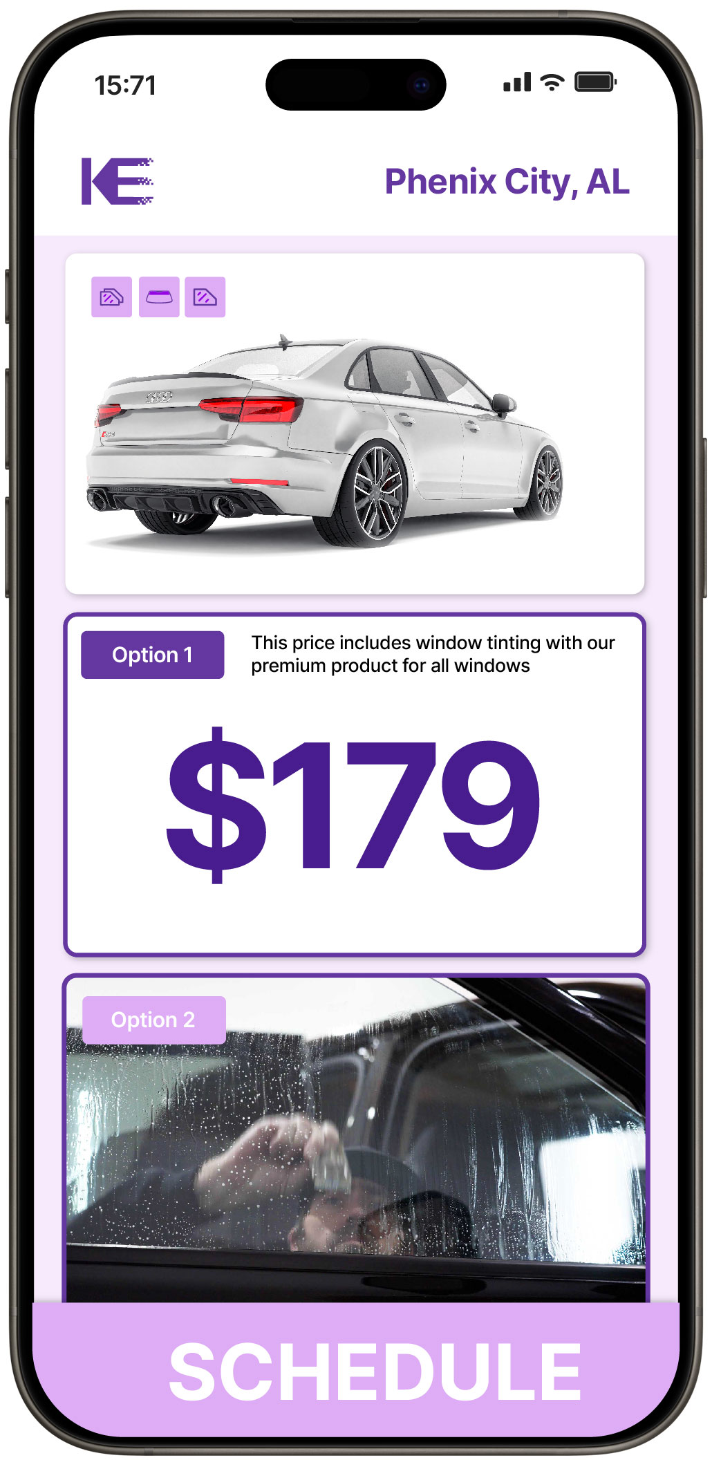View Reasonable Car Window Tinting Costs in Phenix City, Alabama