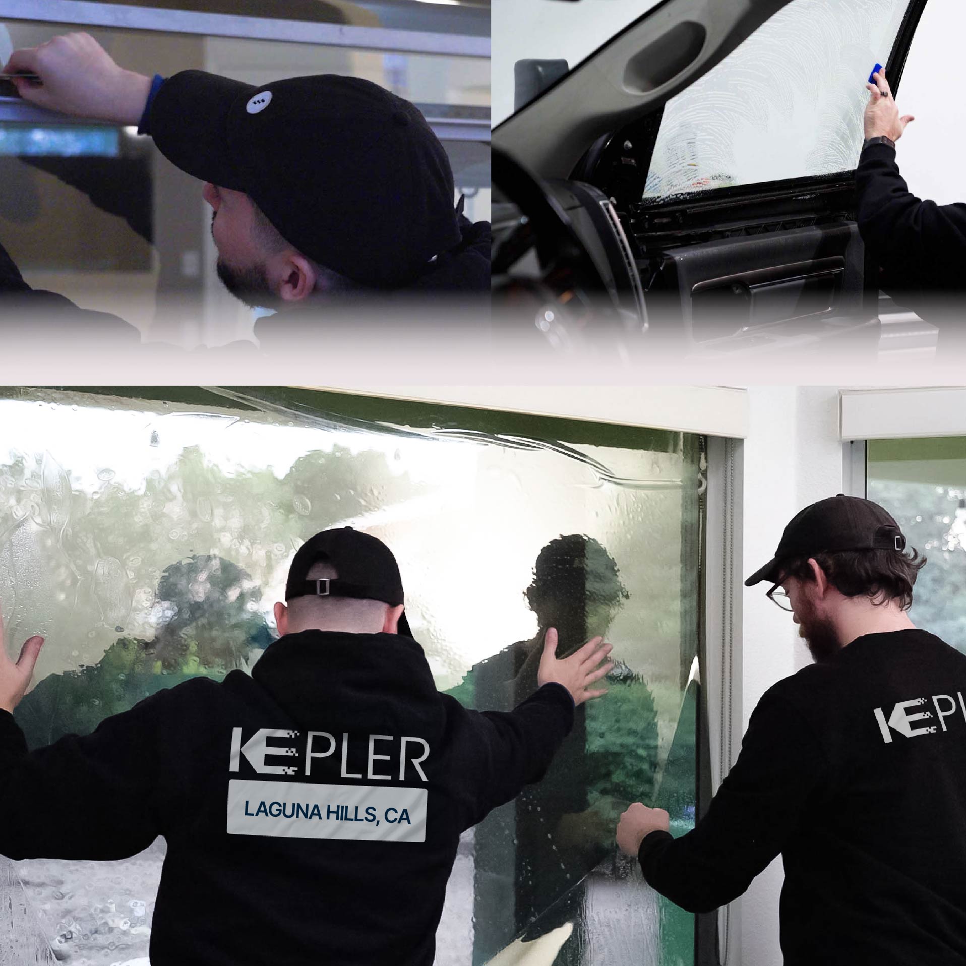 Kepler Specialist Performing Commercial Window Tinting in Laguna Hills Laguna Hills