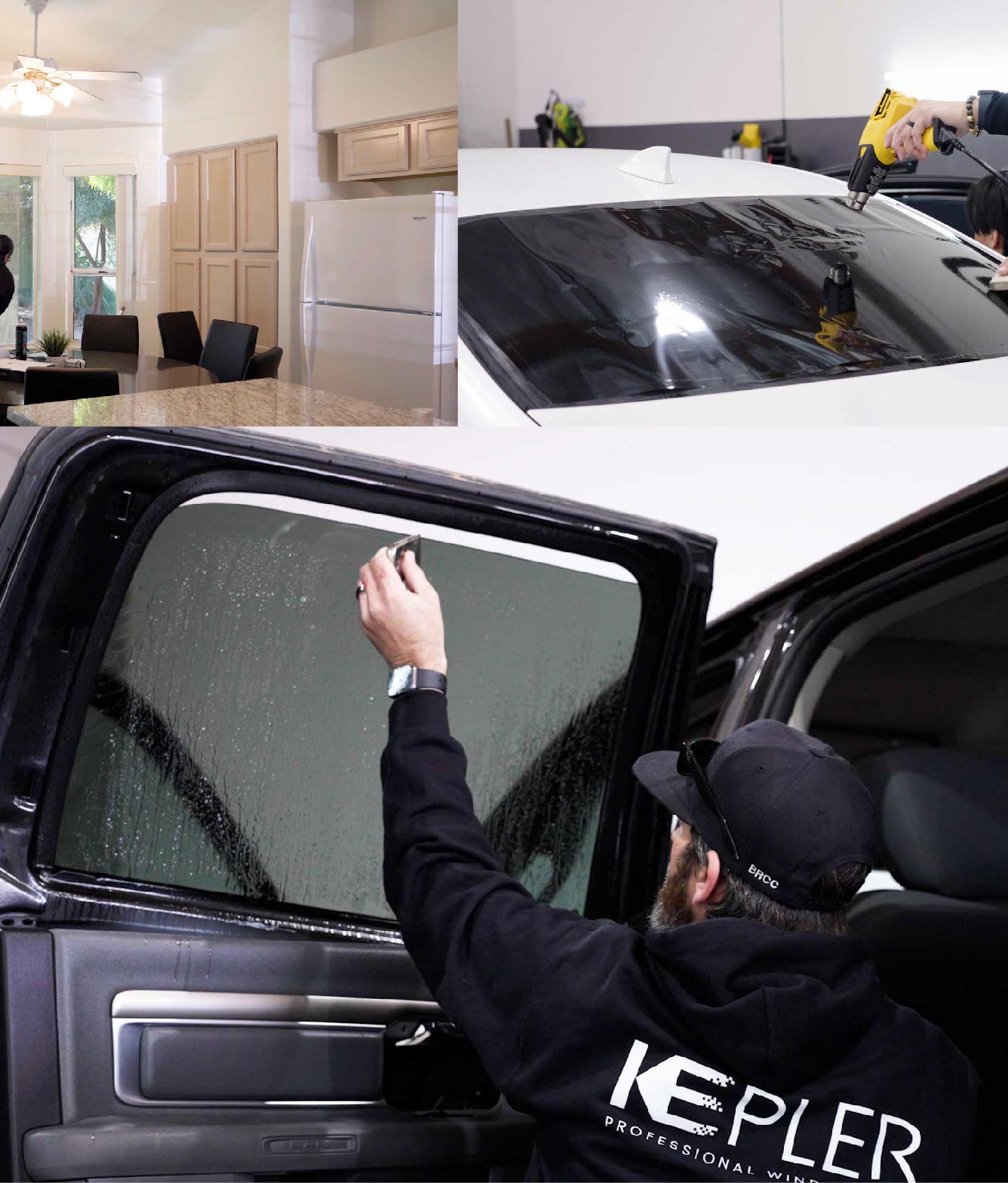 Kepler Window Tinting Specialists at Work in Dumont, New Jersey