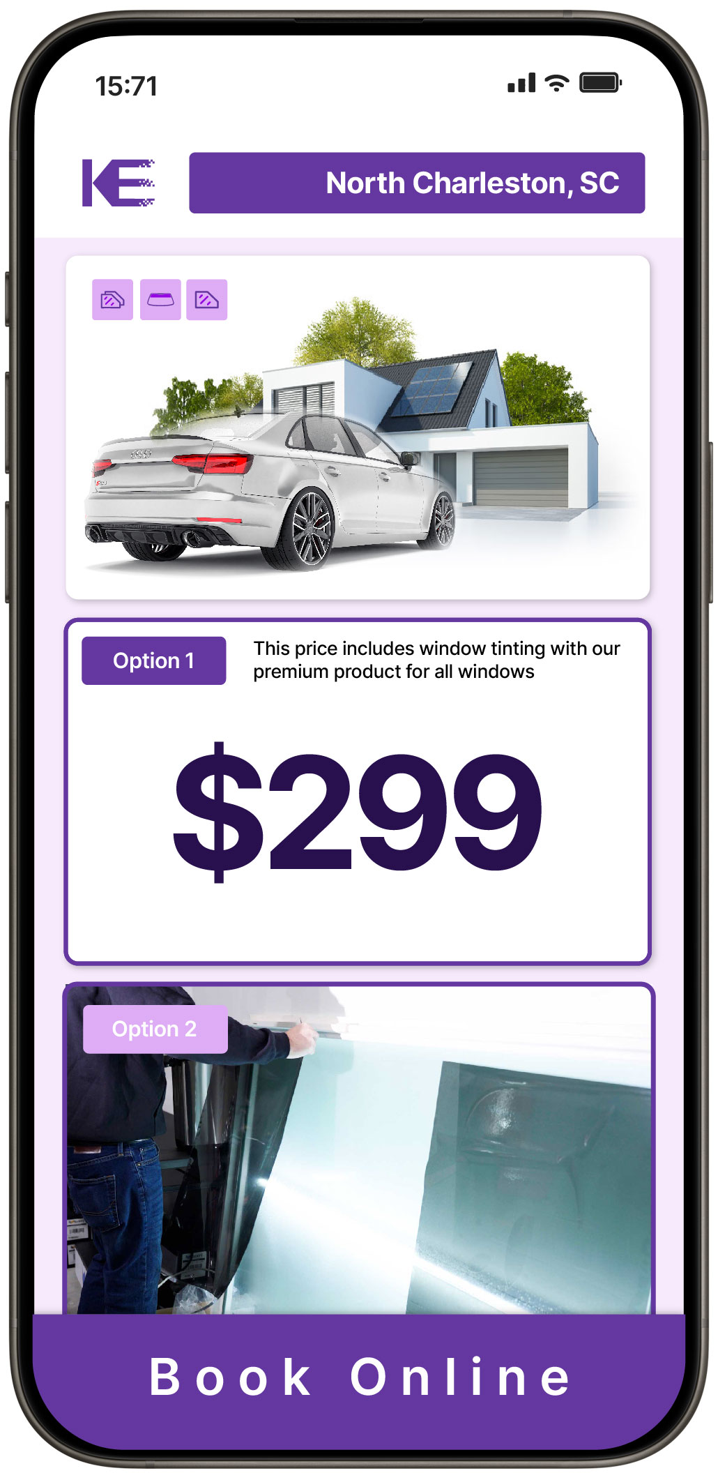 View Competitive Window Tinting Prices in North Charleston, South Carolina