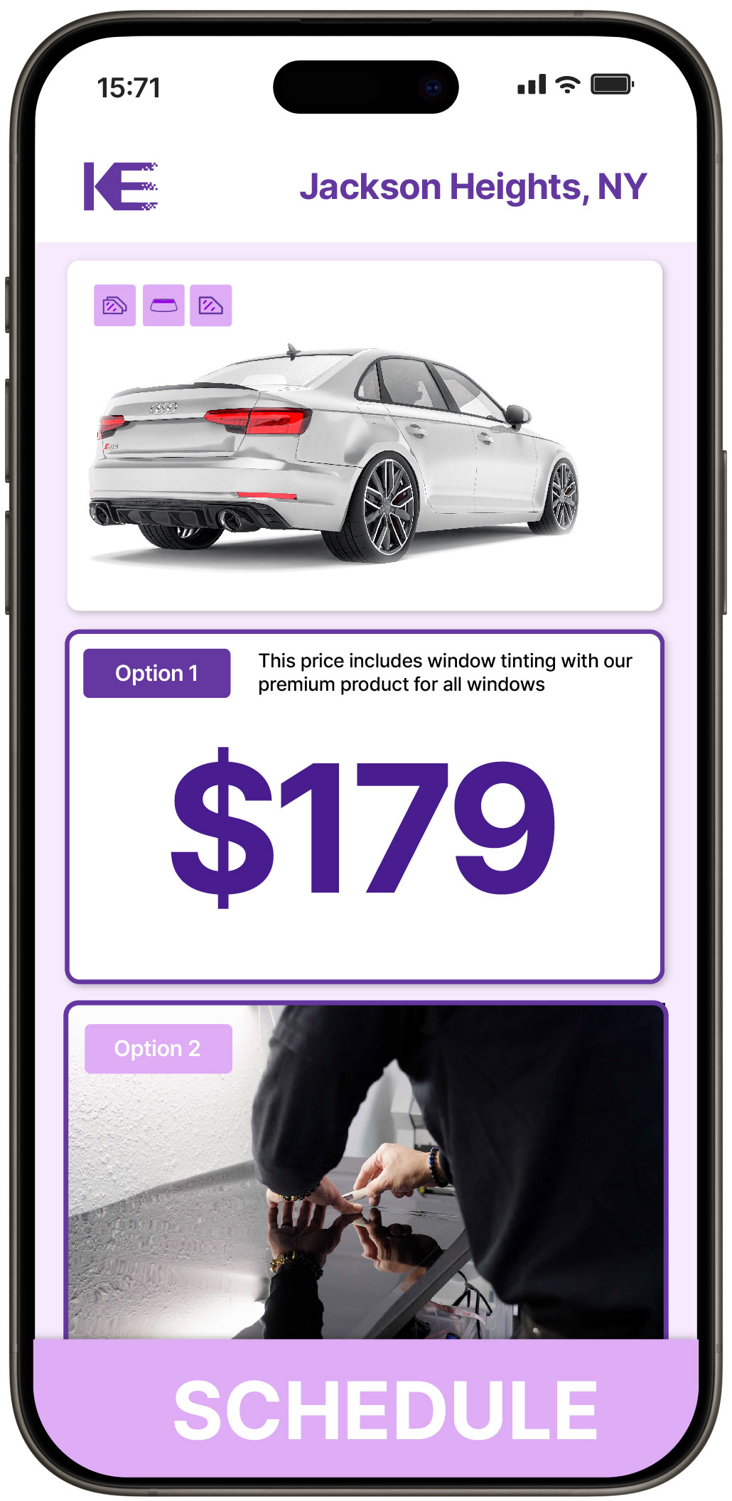 View Competitive Car Window Tinting Prices in Jackson Heights, New York