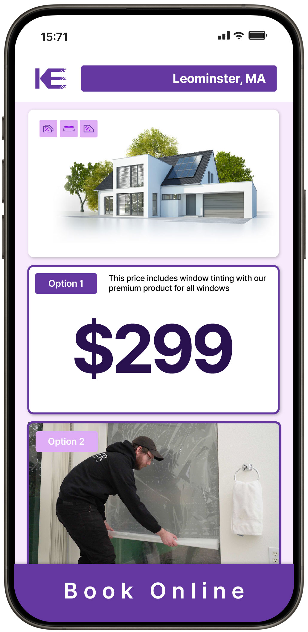 View Reasonable Home Window Tinting Prices in Leominster, Massachusetts