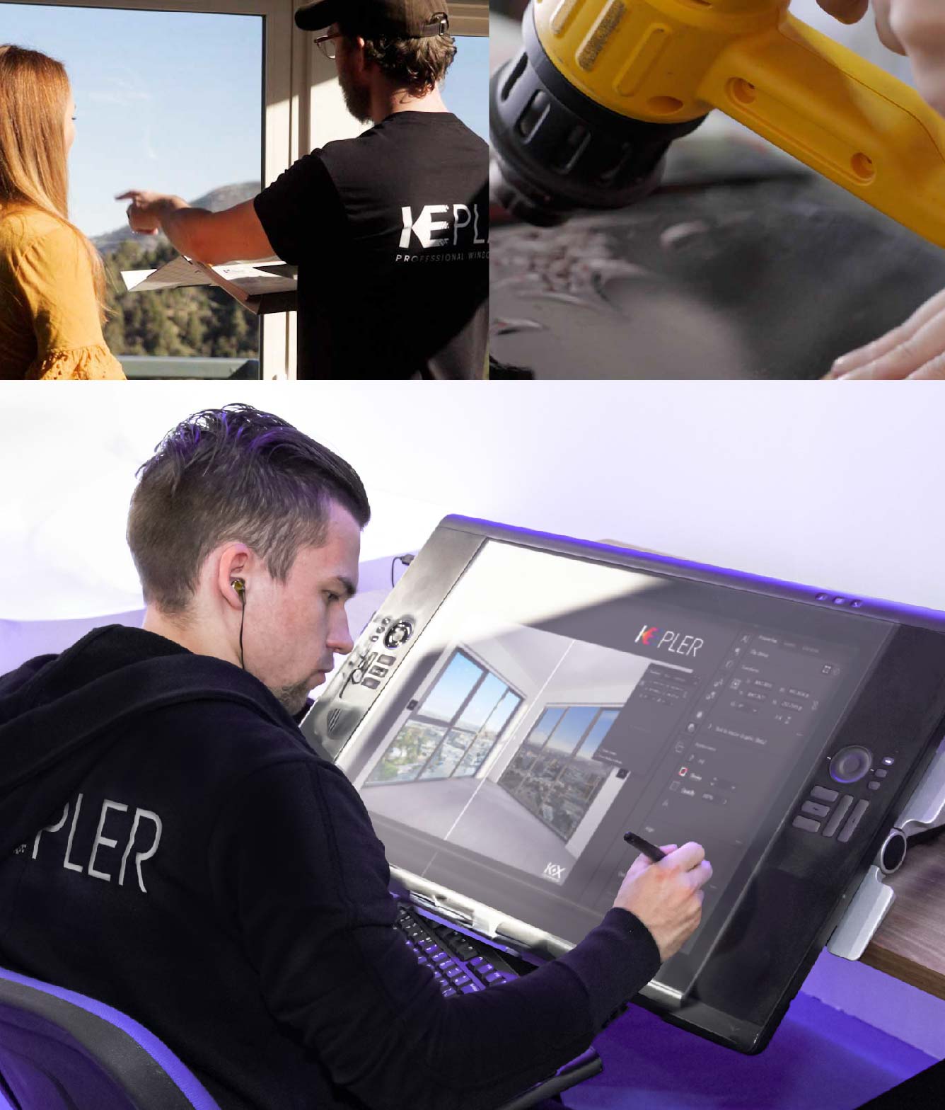 Kepler Specialist Performing Commercial Window Tinting in Buffalo Grove Buffalo Grove