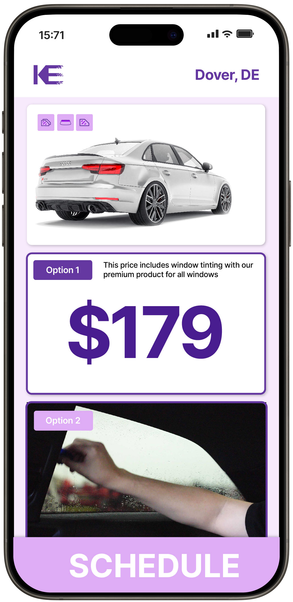 View Reasonable Car Window Tinting Rates in Dover, Delaware