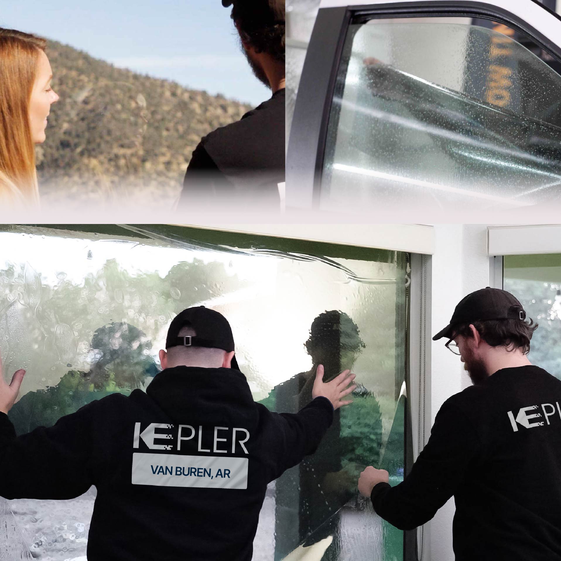 Kepler Specialist Performing Commercial Window Tinting in Van Buren Van Buren