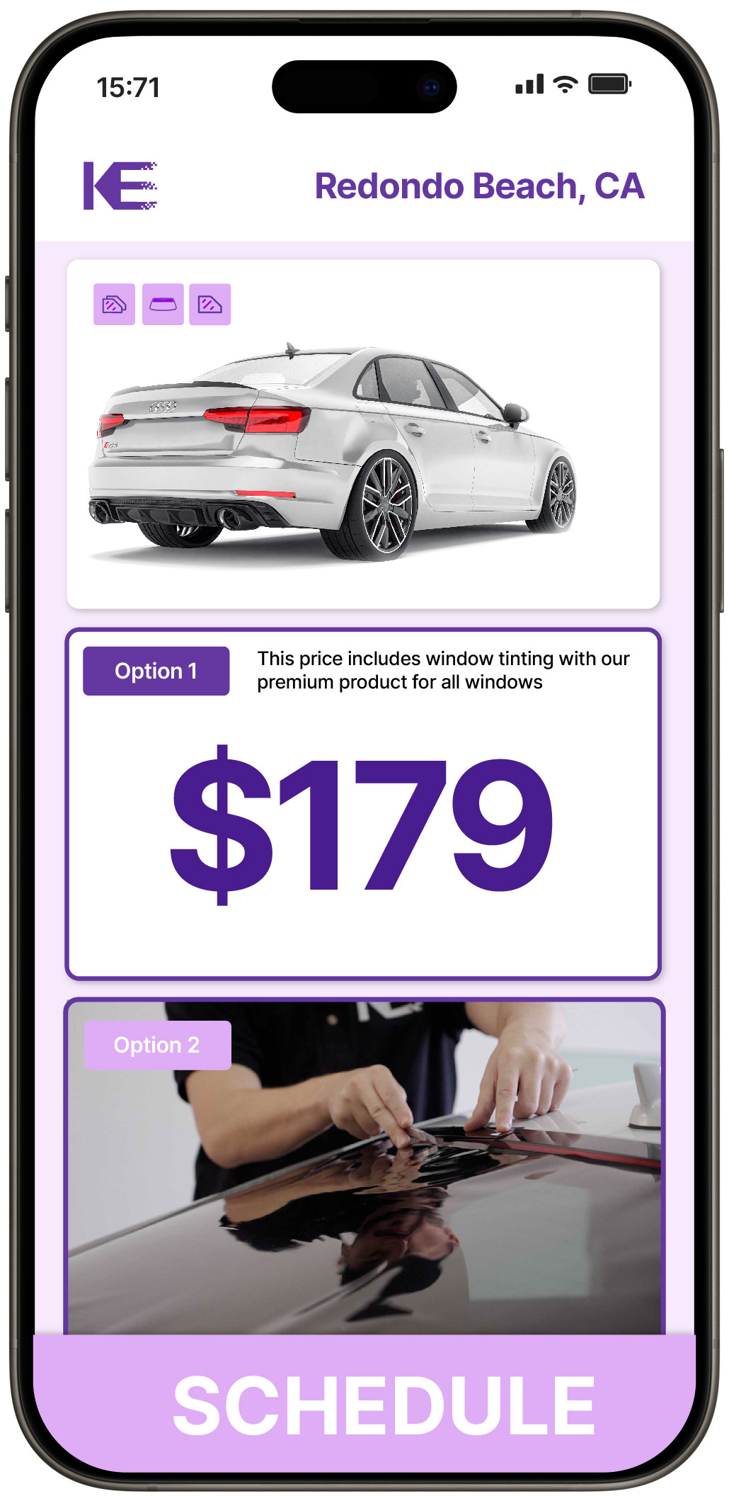 View Competitive Car Window Tinting Costs in Redondo Beach, California