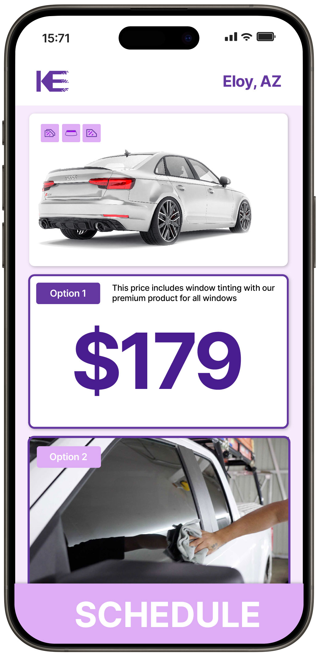 View Competitive Car Window Tinting Prices in Eloy, Arizona