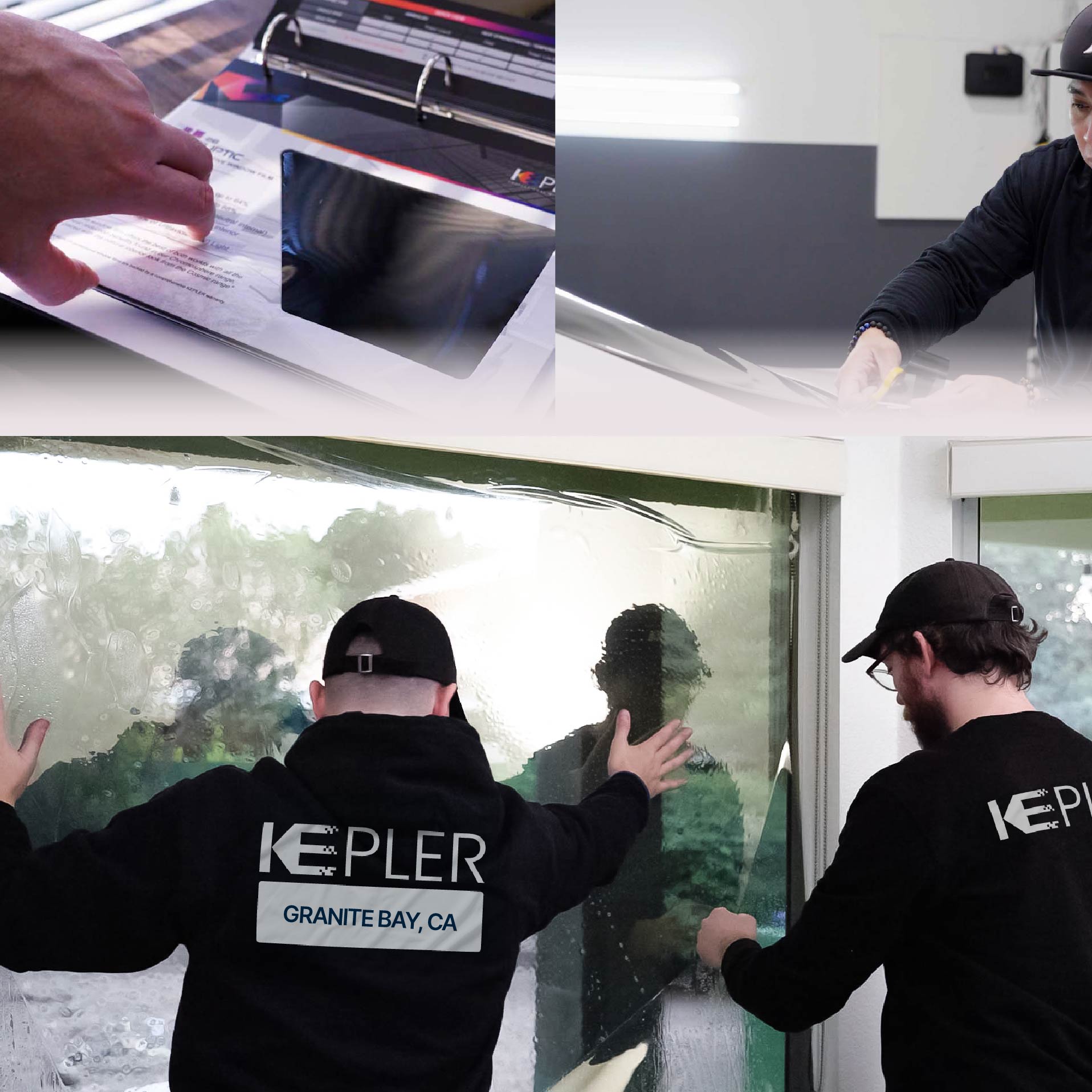 Kepler Specialist Performing Commercial Window Tinting in Granite Bay Granite Bay