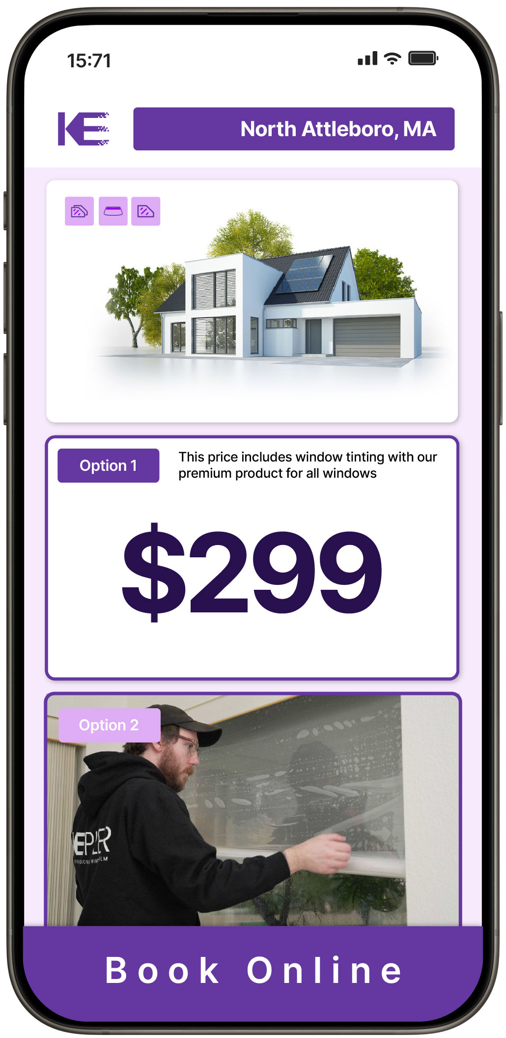 View Affordable Home Window Tinting Rates in North Attleboro, Massachusetts
