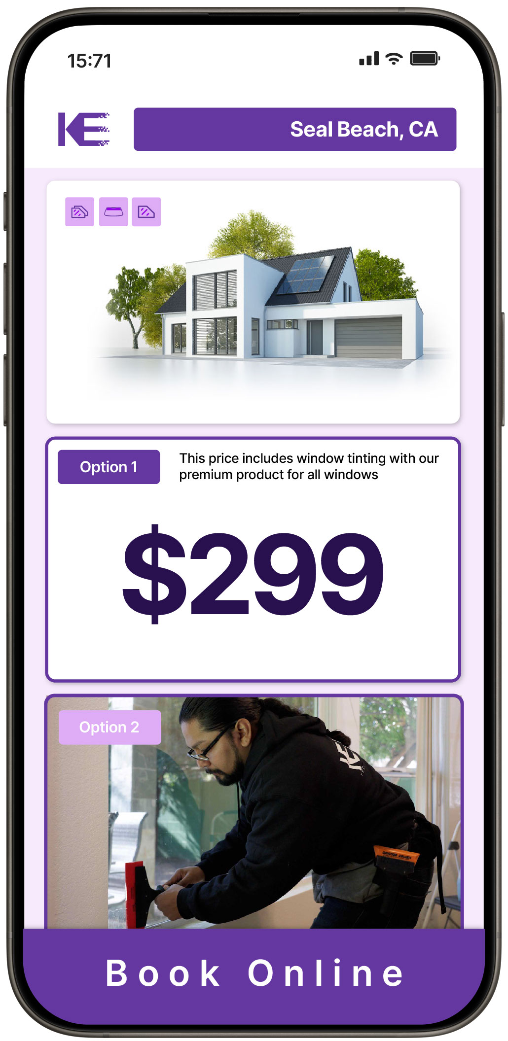 View Reasonable Home Window Tinting Rates in Seal Beach, California