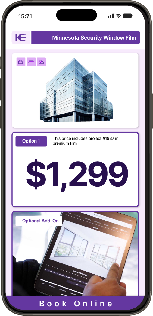 Get Security Window Film Pricing on Your Phone in Minnesota