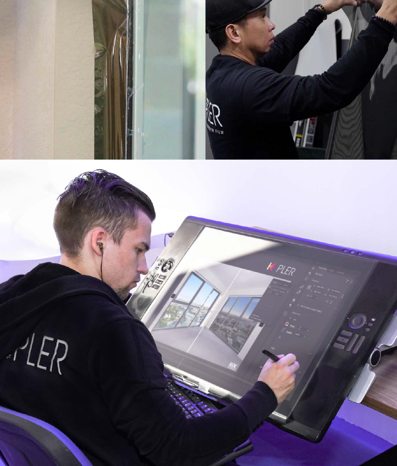 Kepler Specialist Performing Commercial Window Tinting in Bryantville Bryantville