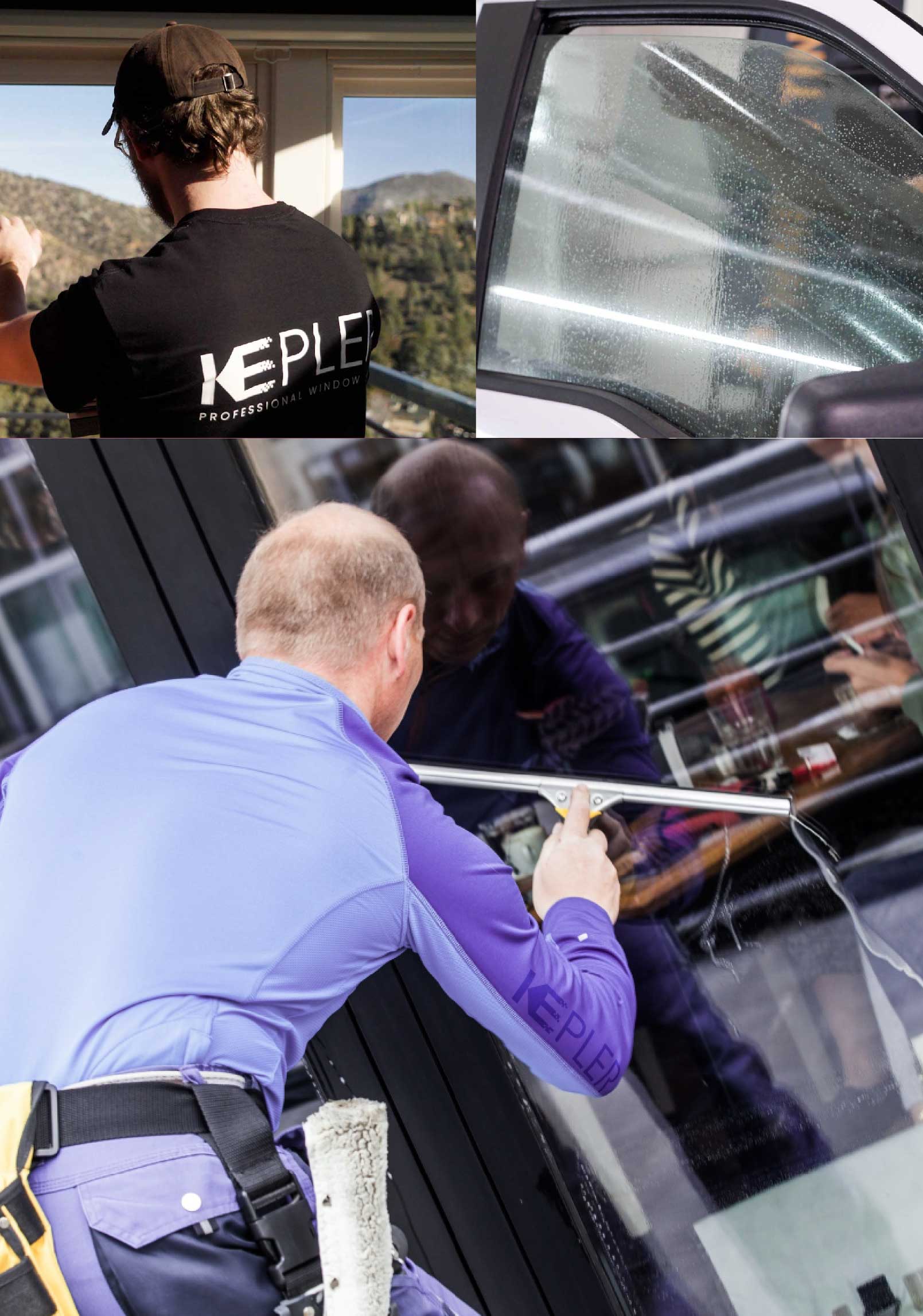 Kepler Expert Applying Anti-Graffiti Window Film to a Sierra Vista Shop Front