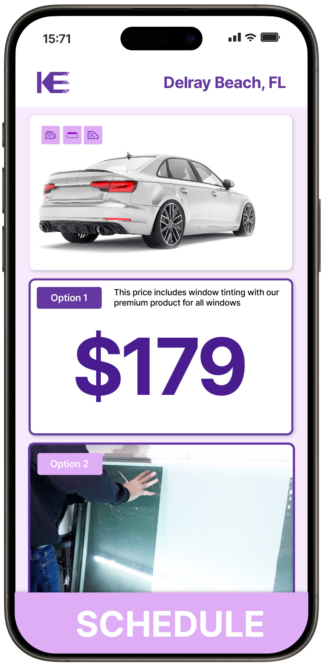 View Competitive Car Window Tinting Costs in Delray Beach, Florida