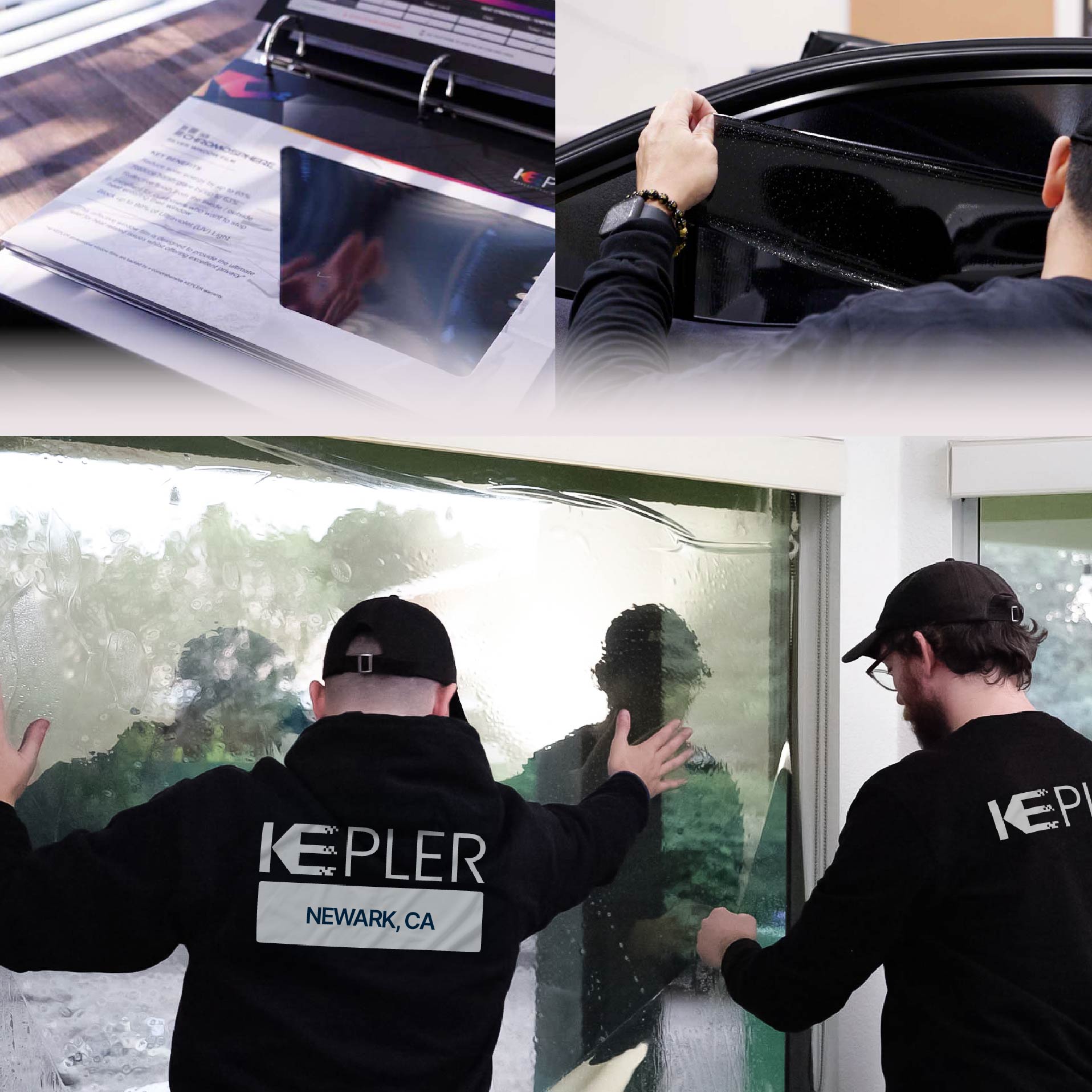 Kepler Specialist Performing Commercial Window Tinting in Newark Newark