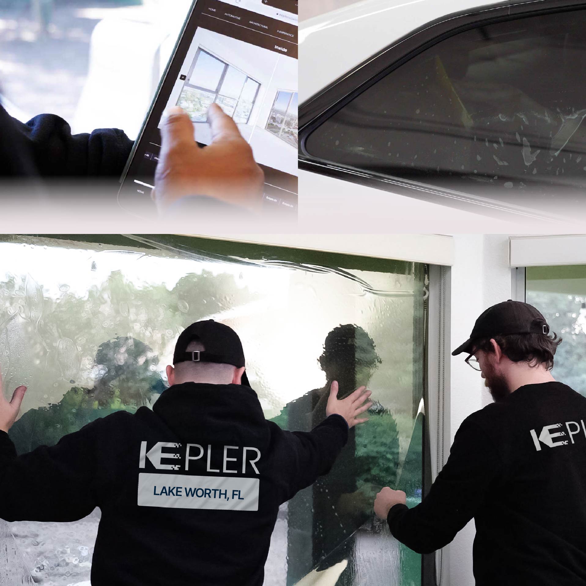 Kepler Specialist Performing Commercial Window Tinting in Lake Worth Lake Worth