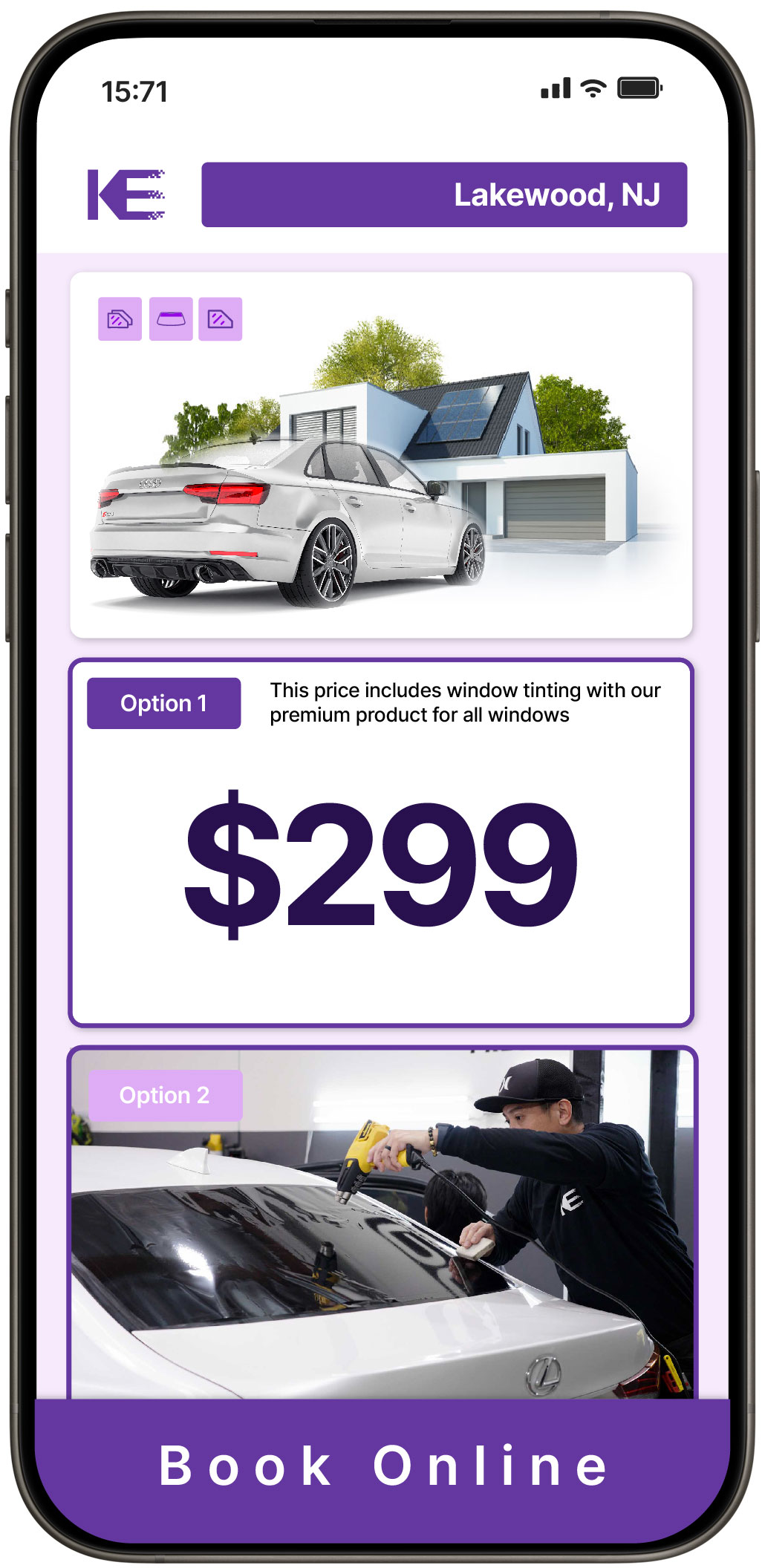View Competitive Window Tinting Prices in Lakewood, New Jersey
