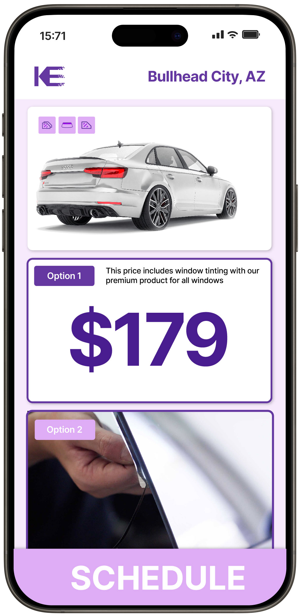 View Competitive Car Window Tinting Prices in Bullhead City, Arizona
