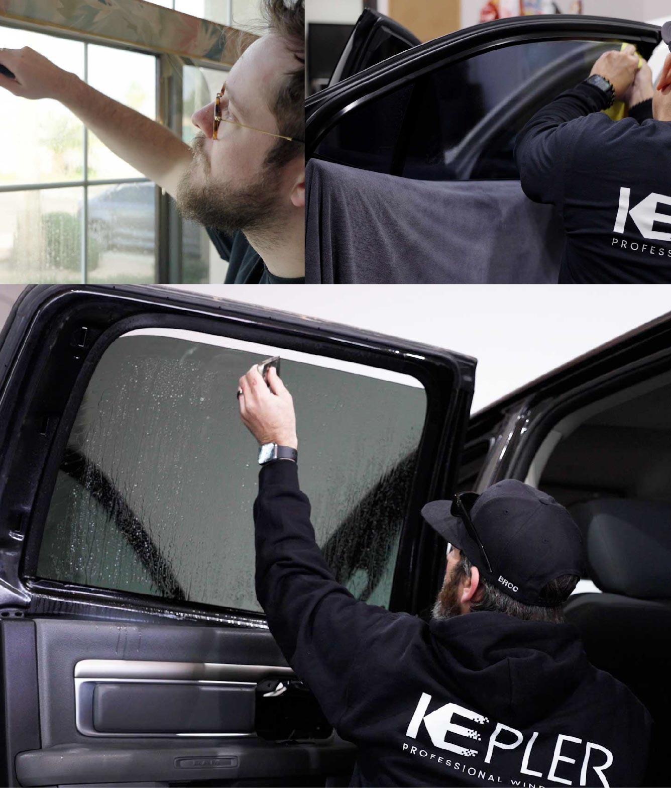 Kepler Window Tinting Specialists at Work in Richmond Hill, New York