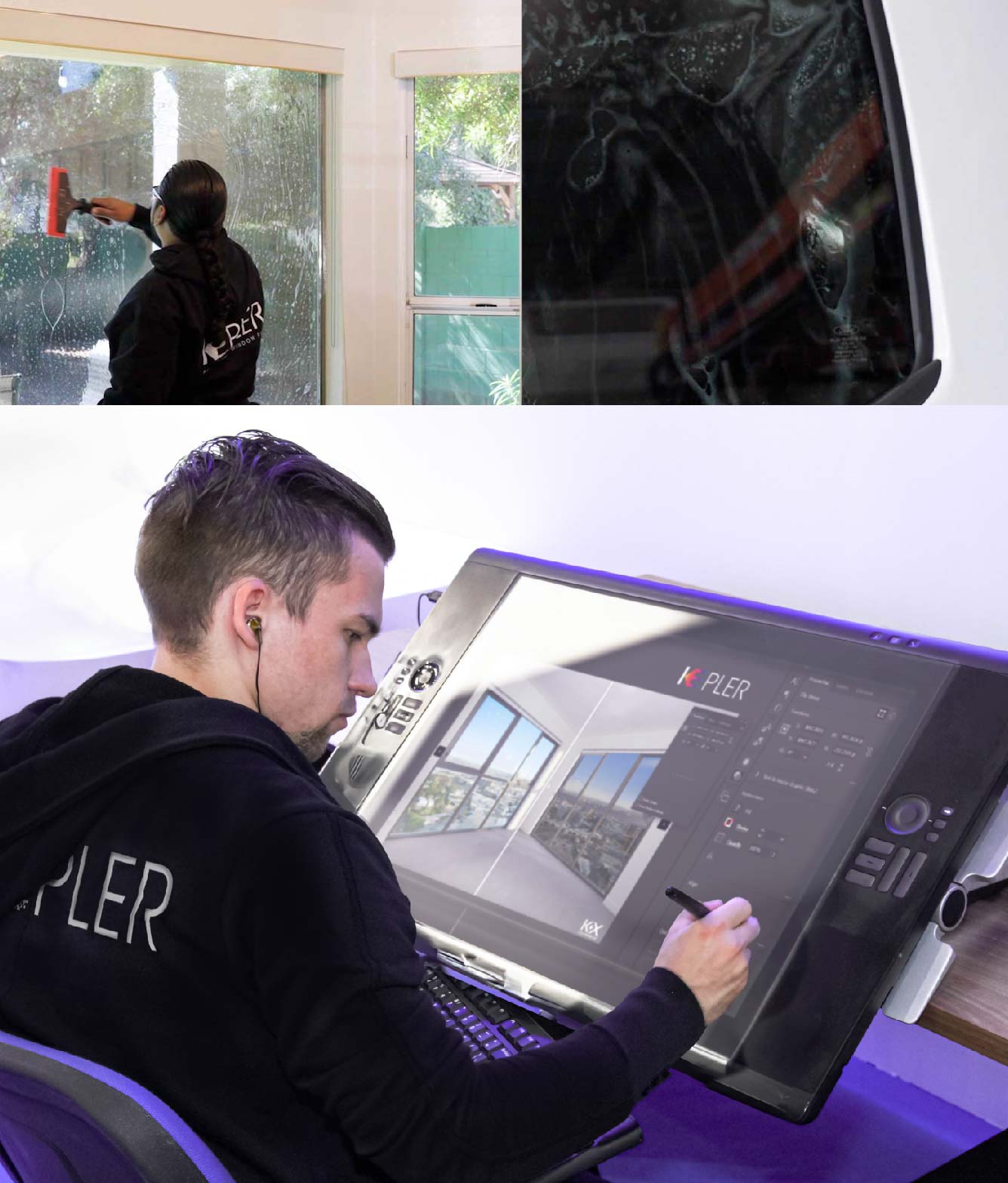 Kepler Specialist Performing Commercial Window Tinting in Frankfort Frankfort