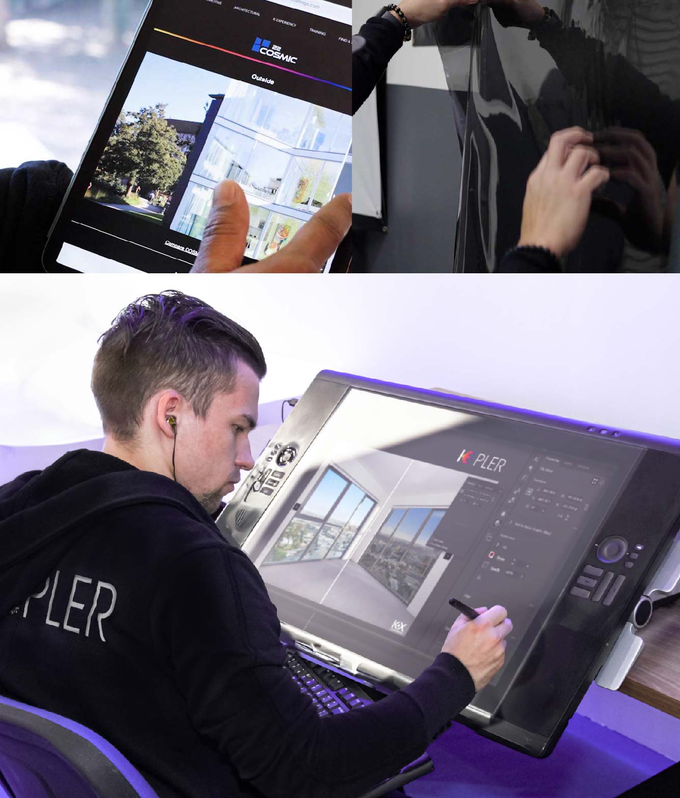 Kepler Specialist Performing Commercial Window Tinting in Tallahassee Tallahassee