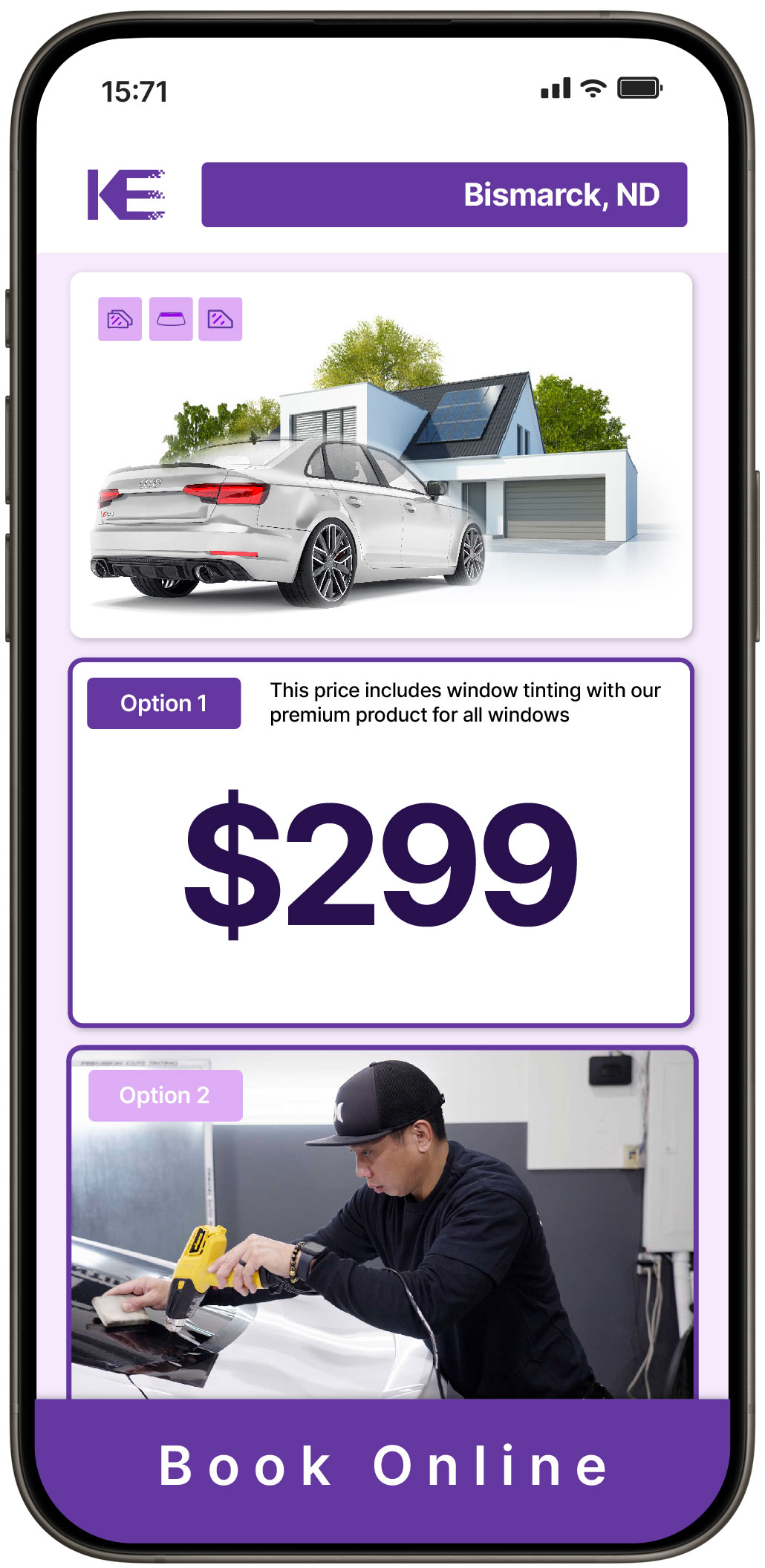 View Competitive Window Tinting Prices in Bismarck, North Dakota