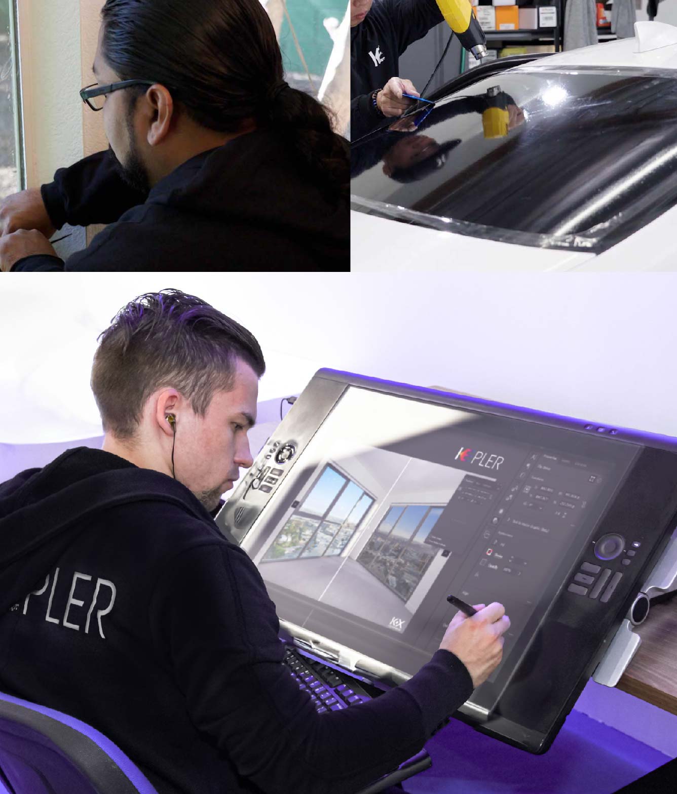 Kepler Specialist Performing Commercial Window Tinting in Mercer Island Mercer Island