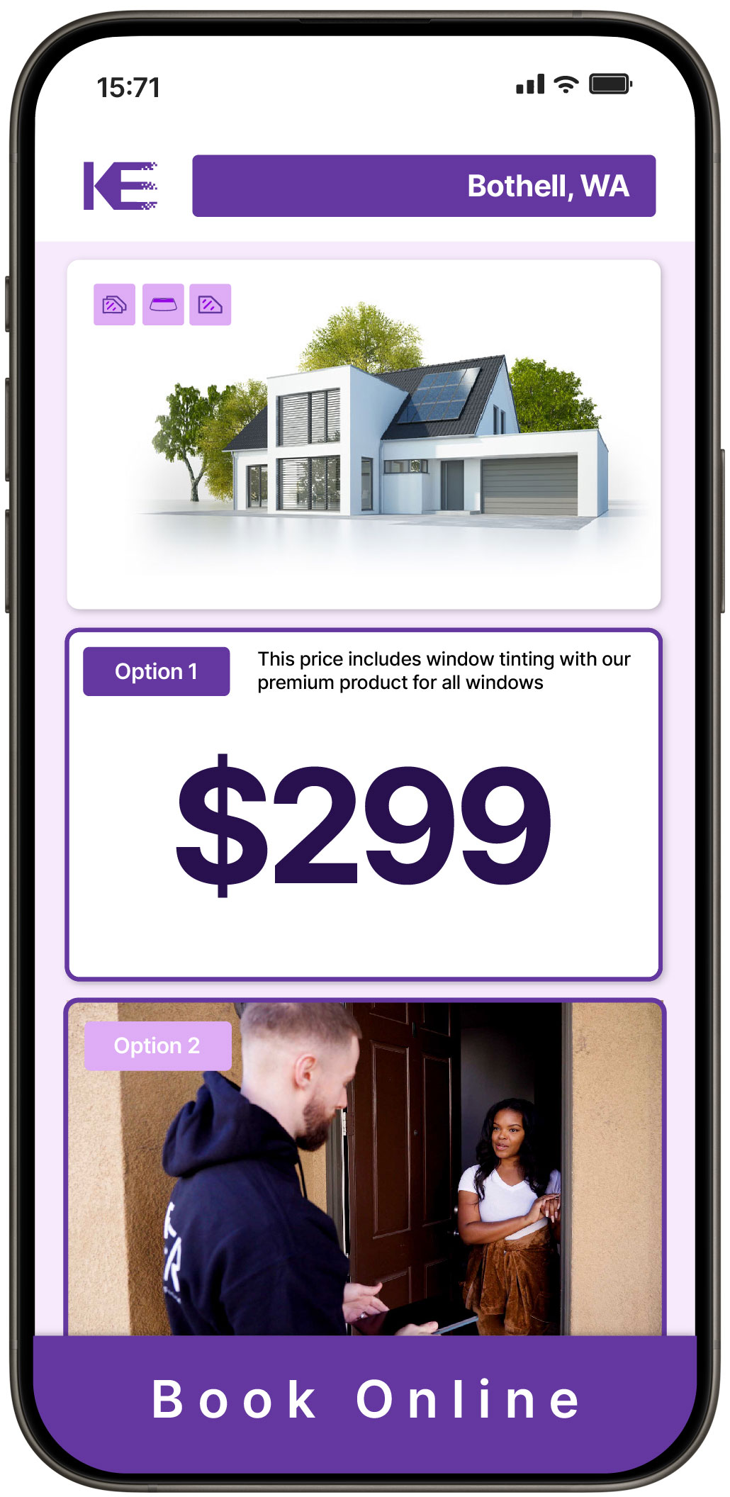 View Affordable Home Window Tinting Prices in Bothell, Washington