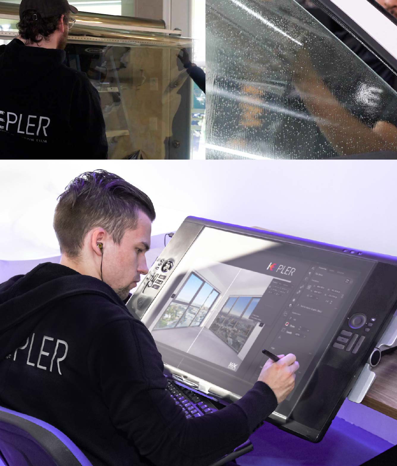 Kepler Specialist Performing Commercial Window Tinting in Somerset Somerset