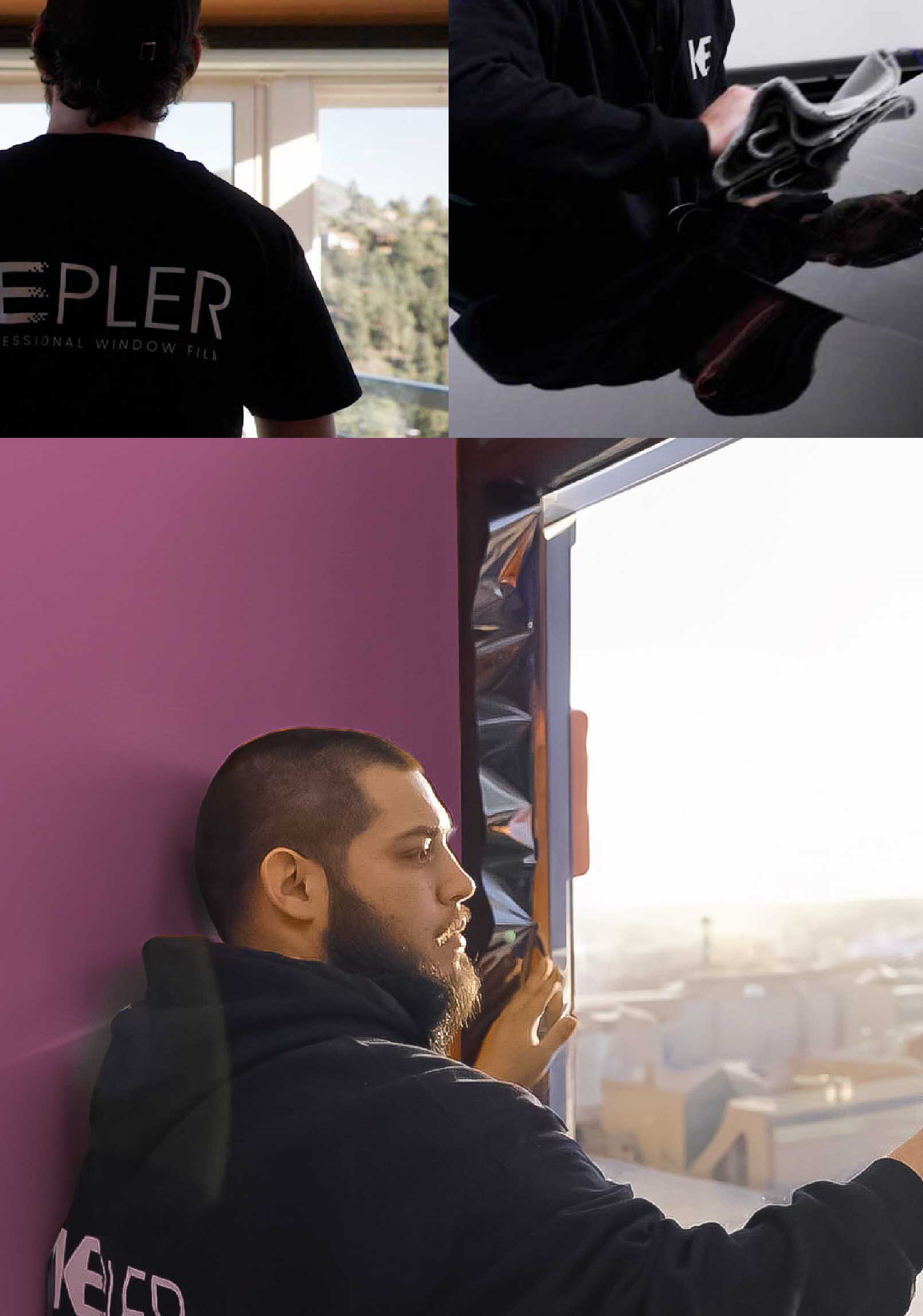 Kepler Specialist Installing Security Window Film in Alamo California
