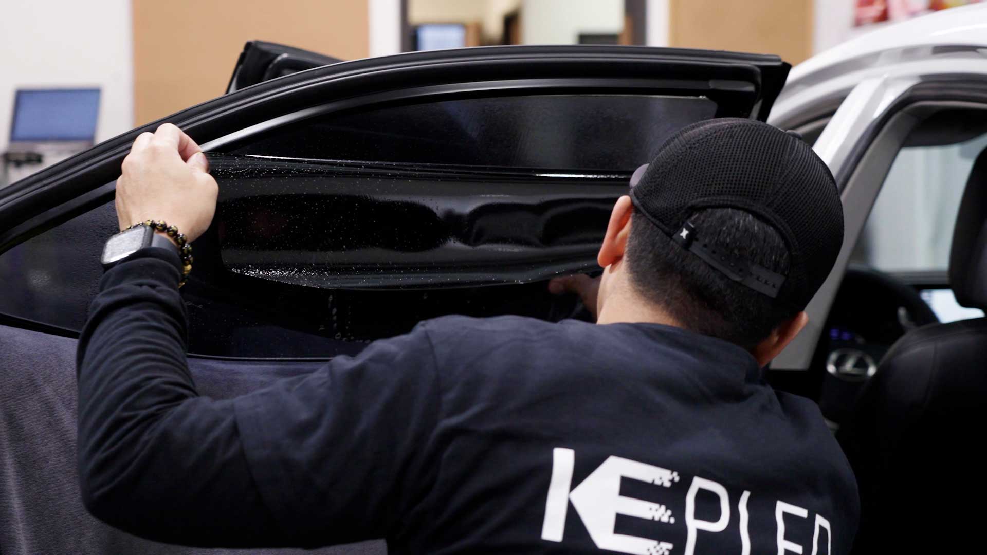 Skilled Tesla Window Tint in Kyle