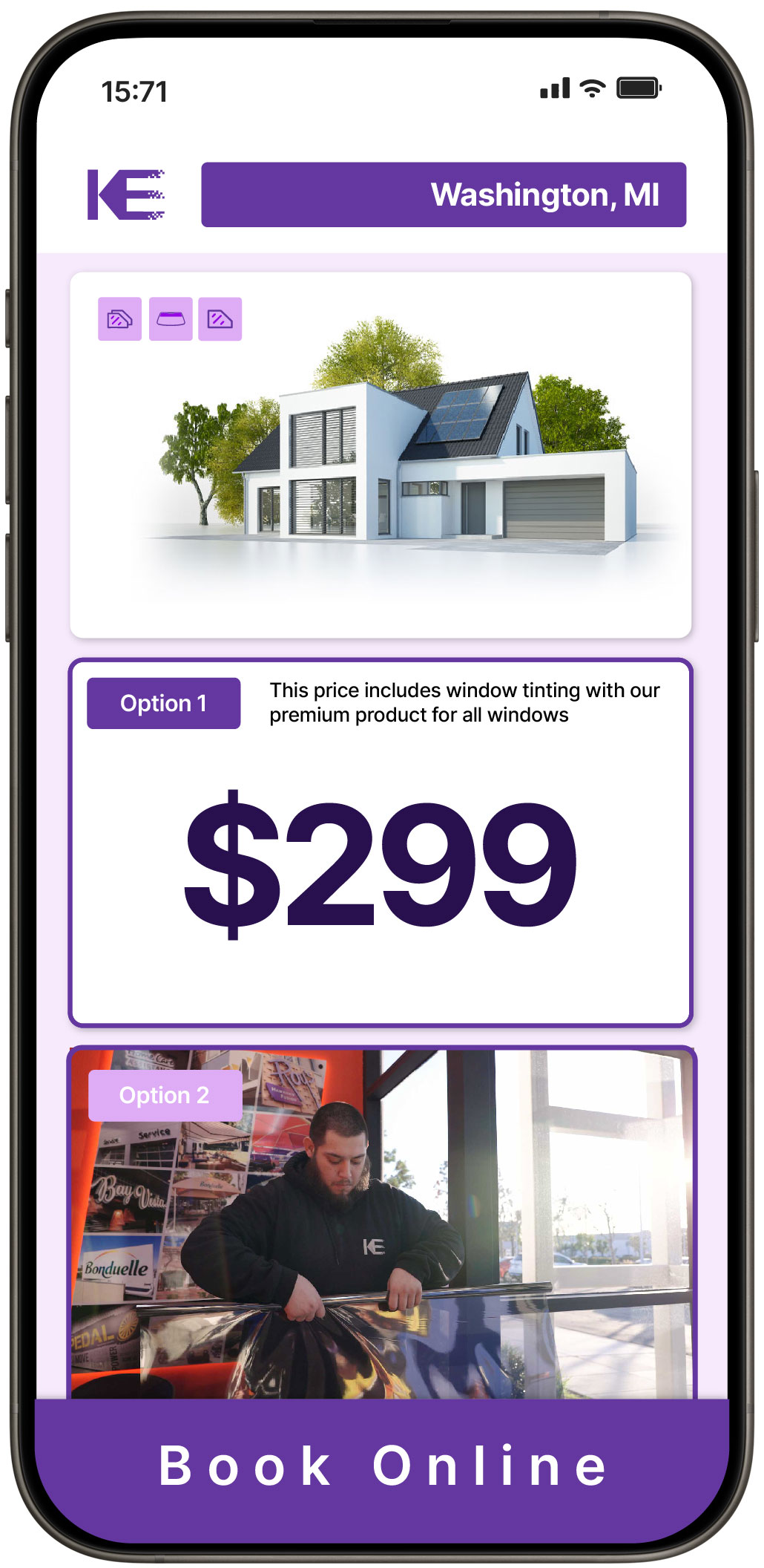 View Reasonable Home Window Tinting Prices in Washington, Michigan