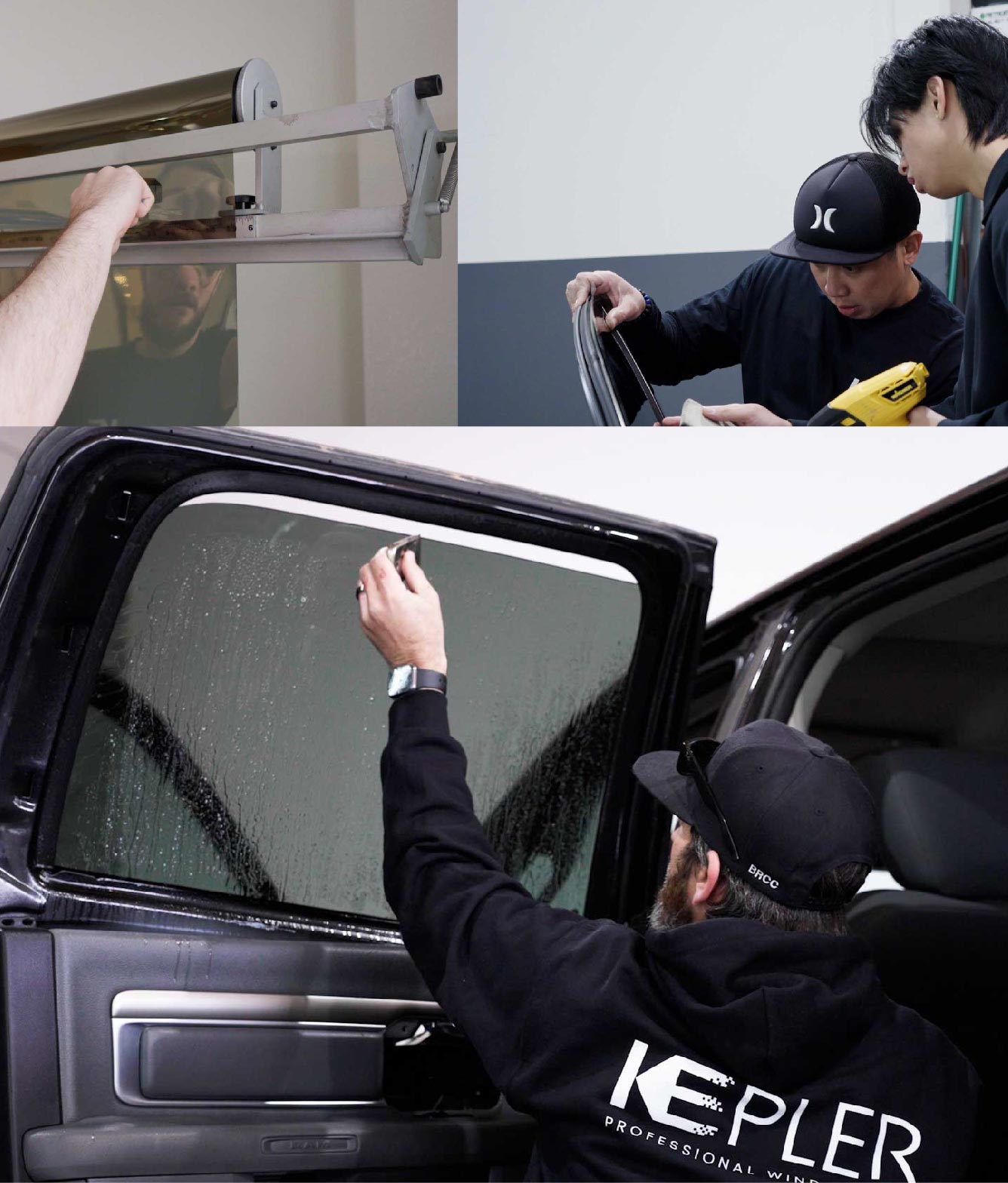 Kepler Window Tinting Specialists at Work in Prescott Valley, Arizona