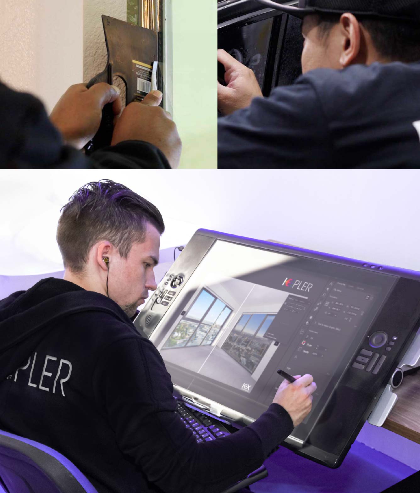 Kepler Specialist Performing Commercial Window Tinting in Agawam Agawam