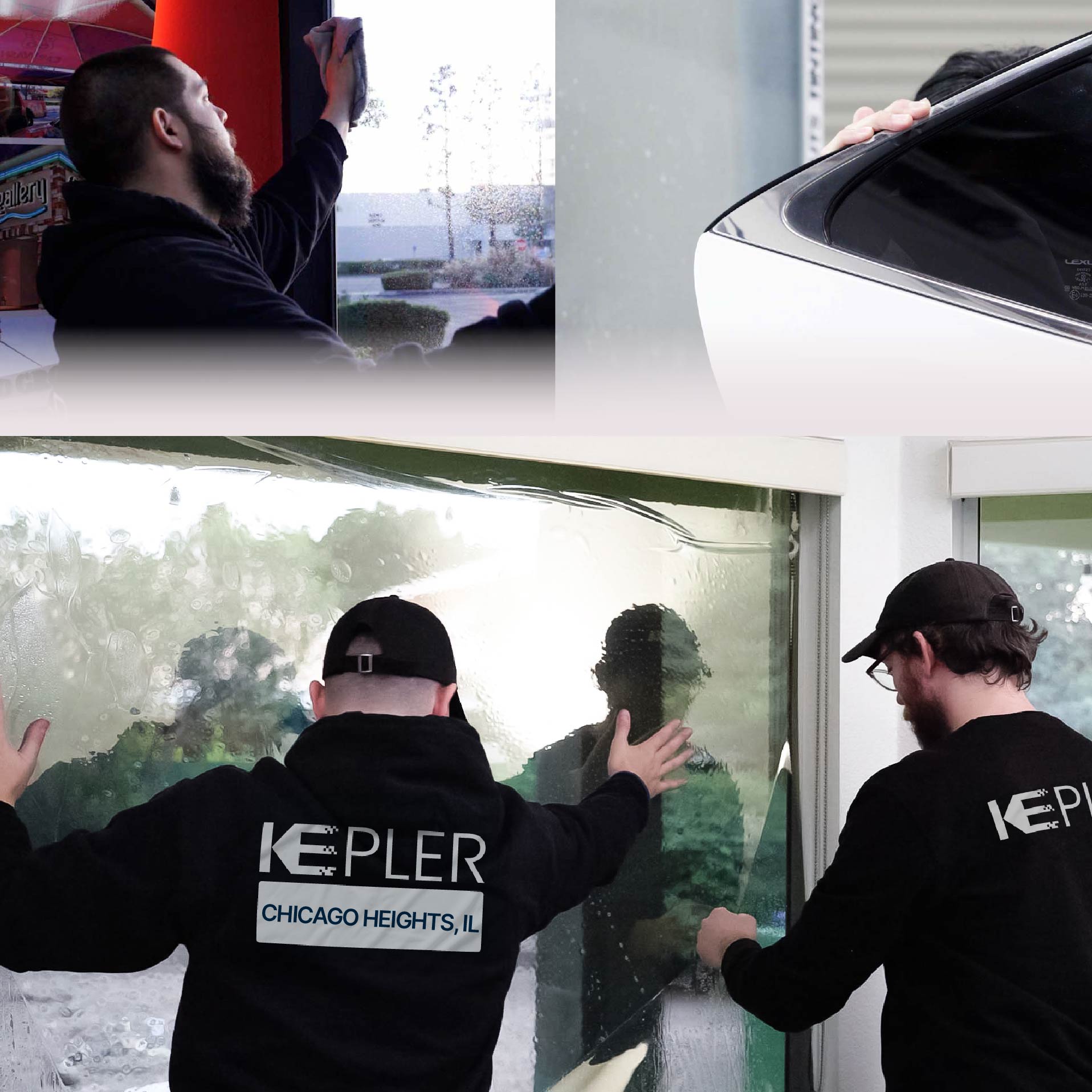 Kepler Specialist Performing Commercial Window Tinting in Chicago Heights Chicago Heights
