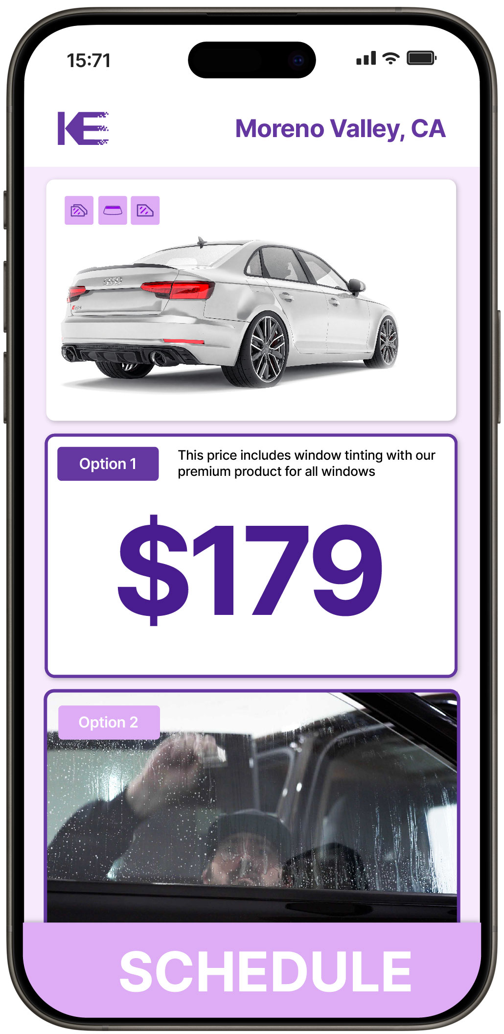 View Reasonable Car Window Tinting Prices in Moreno Valley, California