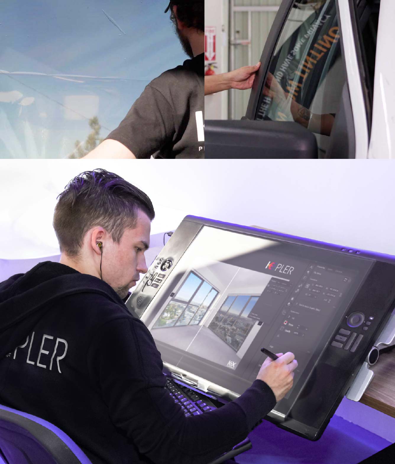 Kepler Specialist Performing Commercial Window Tinting in Andover Andover