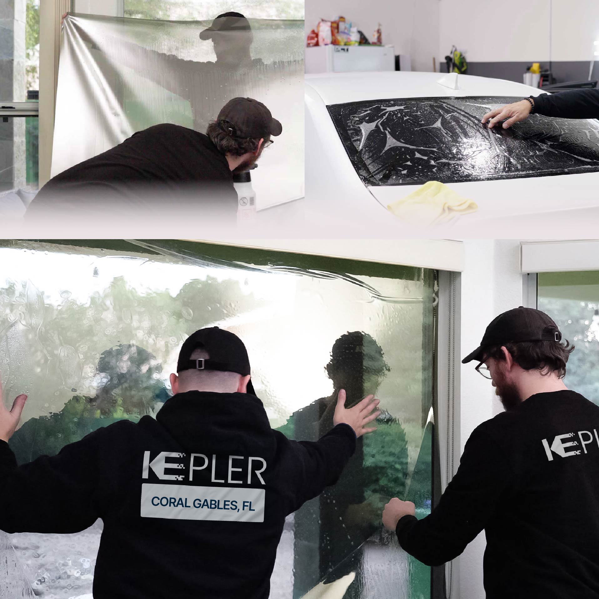 Kepler Specialist Performing Commercial Window Tinting in Coral Gables Coral Gables