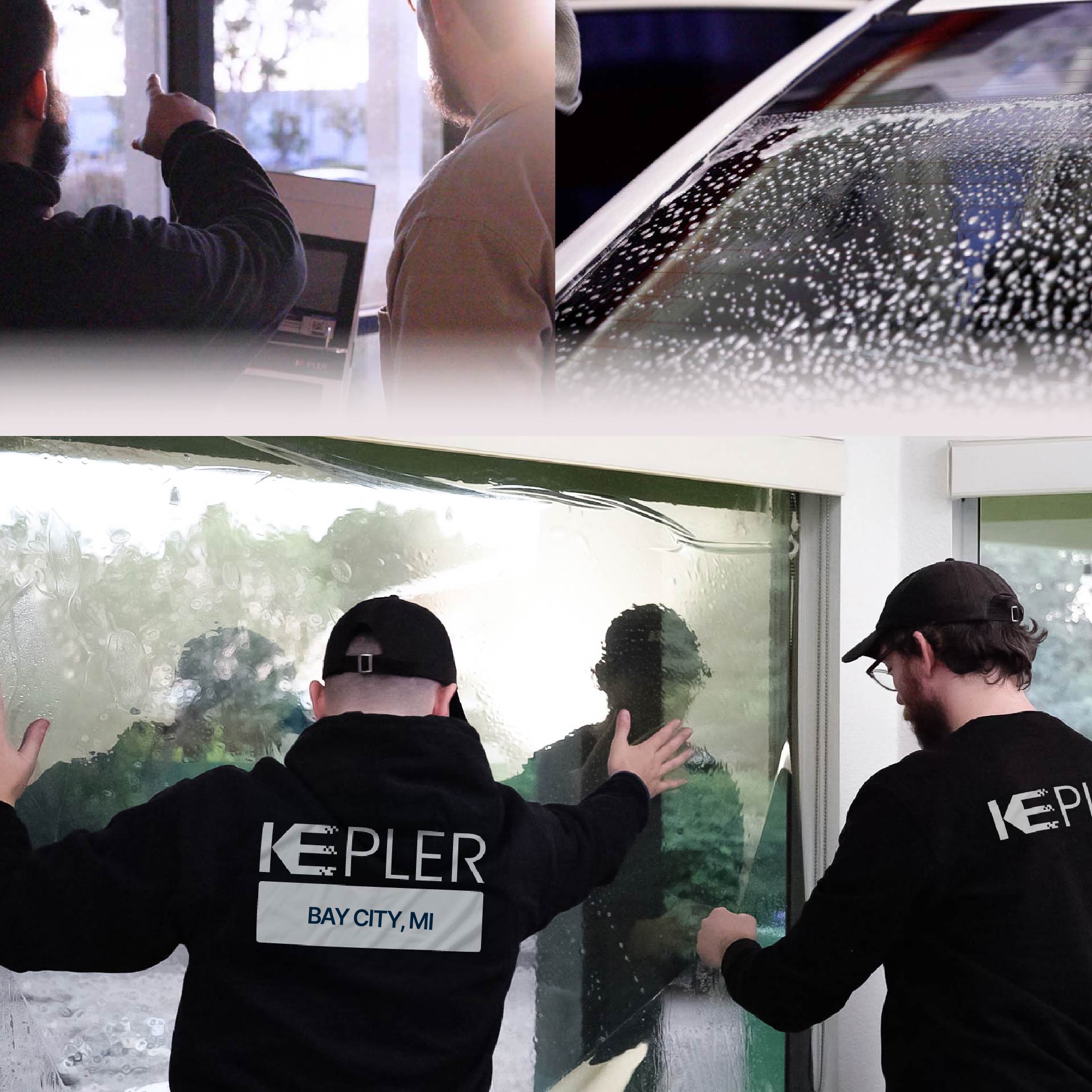 Kepler Specialist Performing Commercial Window Tinting in Bay City Bay City
