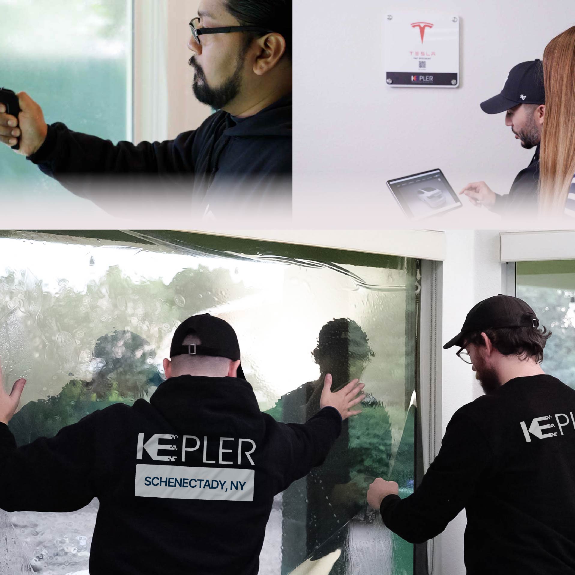 Kepler Specialist Performing Commercial Window Tinting in Schenectady Schenectady