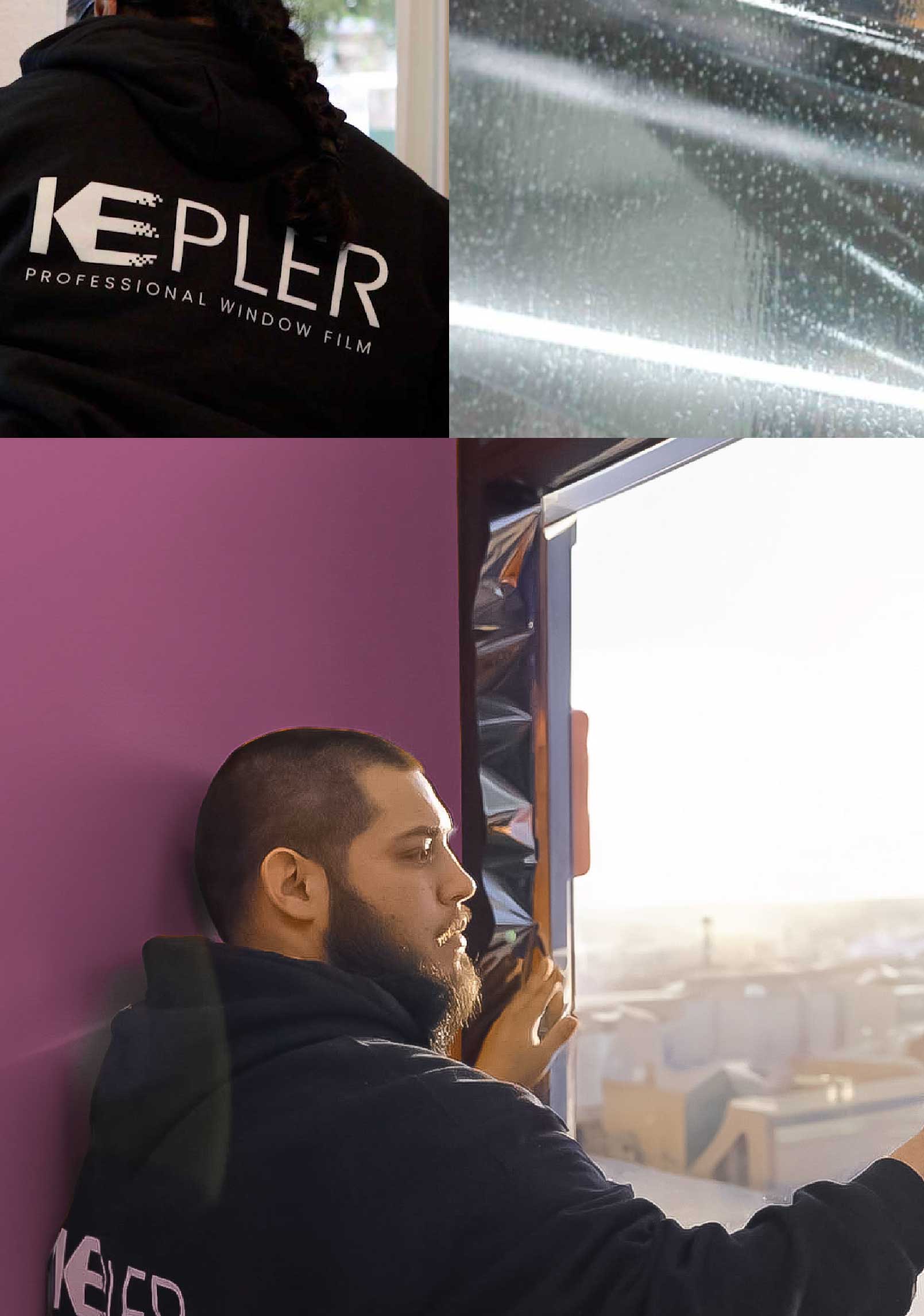 Kepler Specialist Installing Security Window Film in Pataskala Ohio