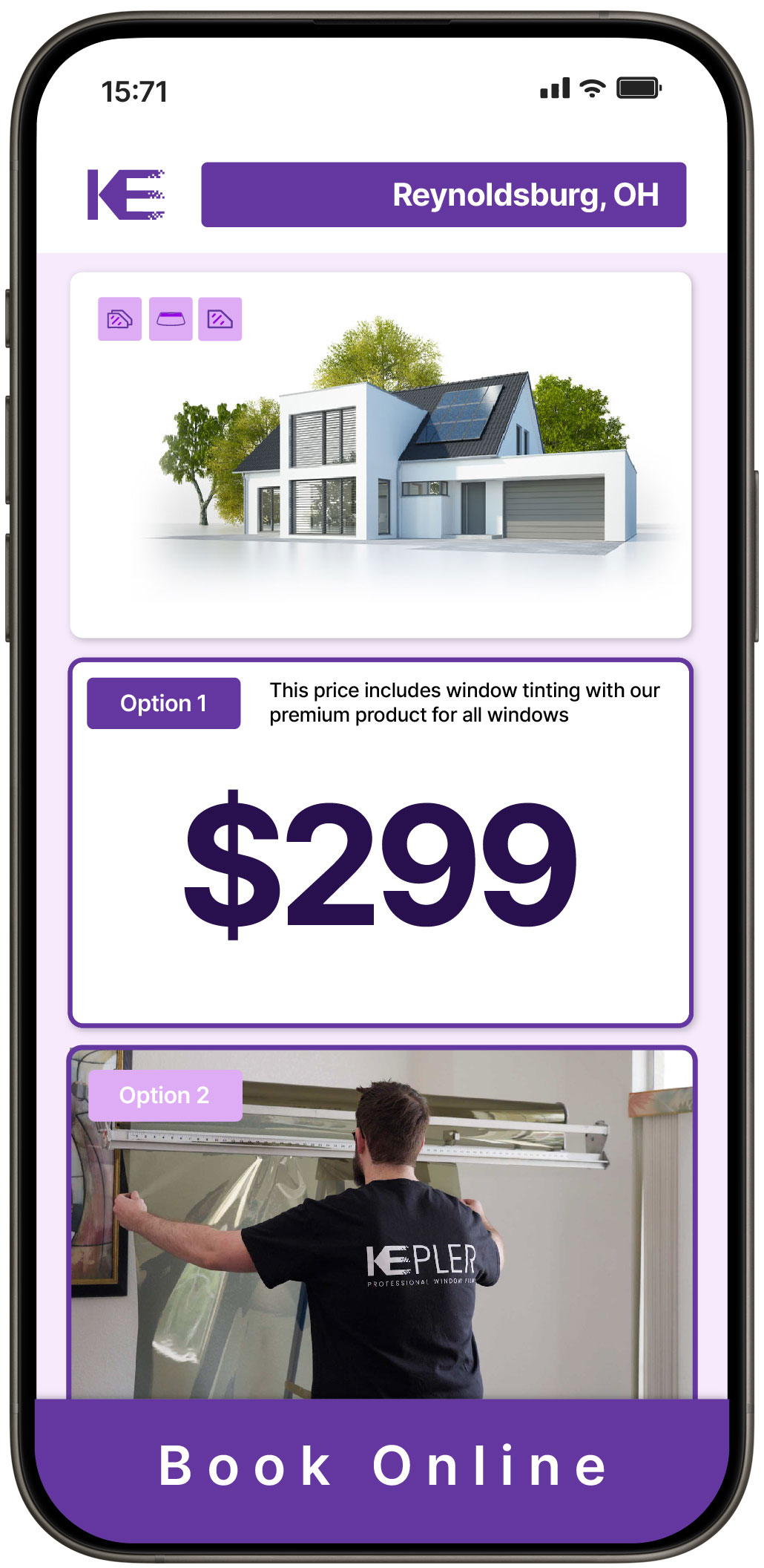View Affordable Home Window Tinting Prices in Reynoldsburg, Ohio