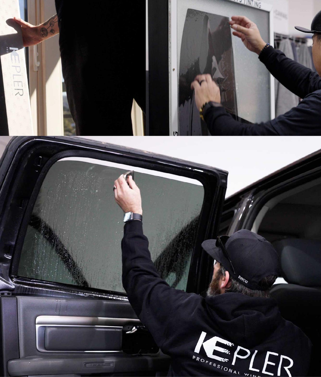Kepler Window Tinting Specialists at Work in Huntington, West Virginia