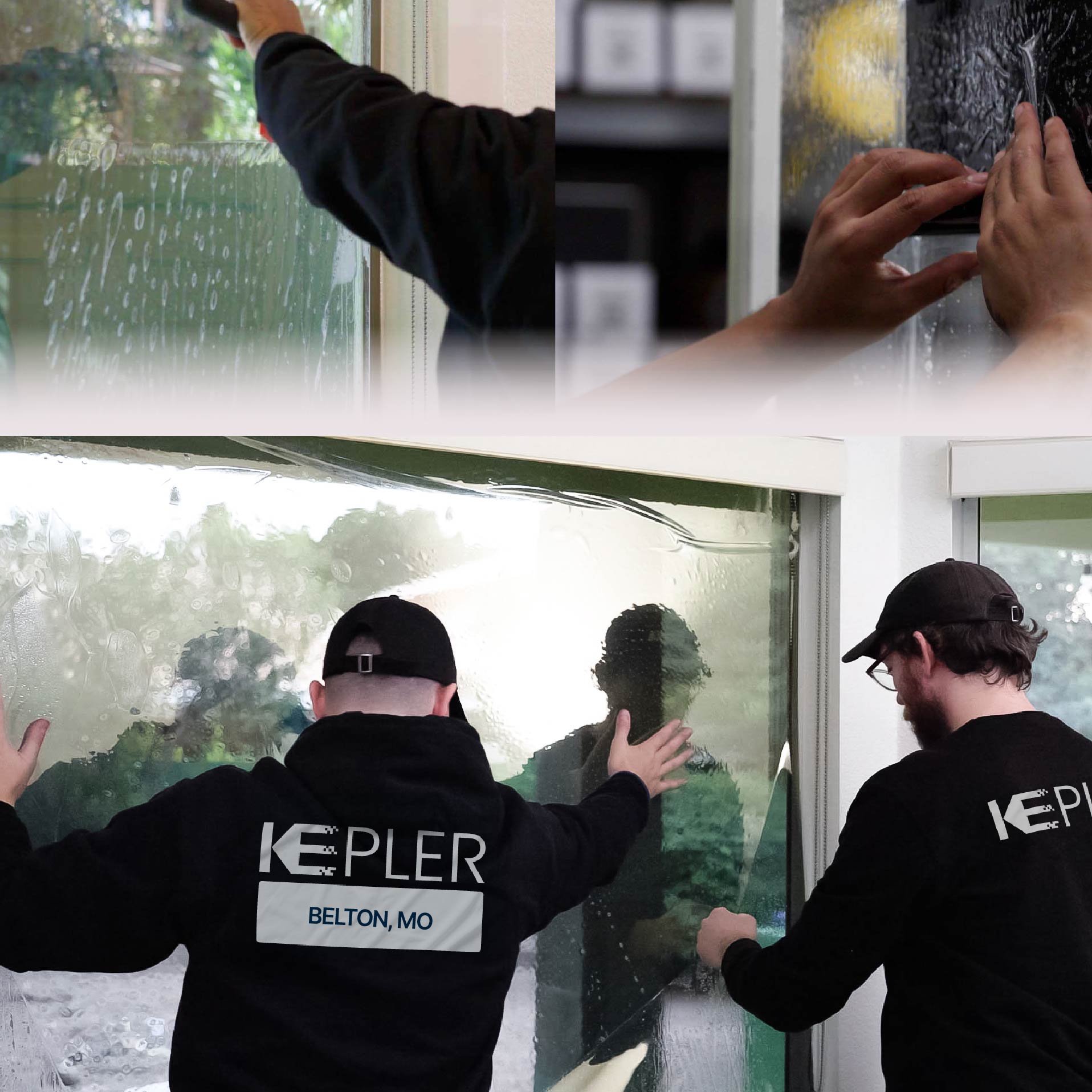 Kepler Specialist Performing Commercial Window Tinting in Belton Belton