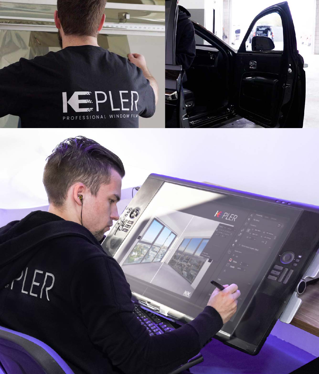 Kepler Specialist Performing Commercial Window Tinting in Folsom Folsom