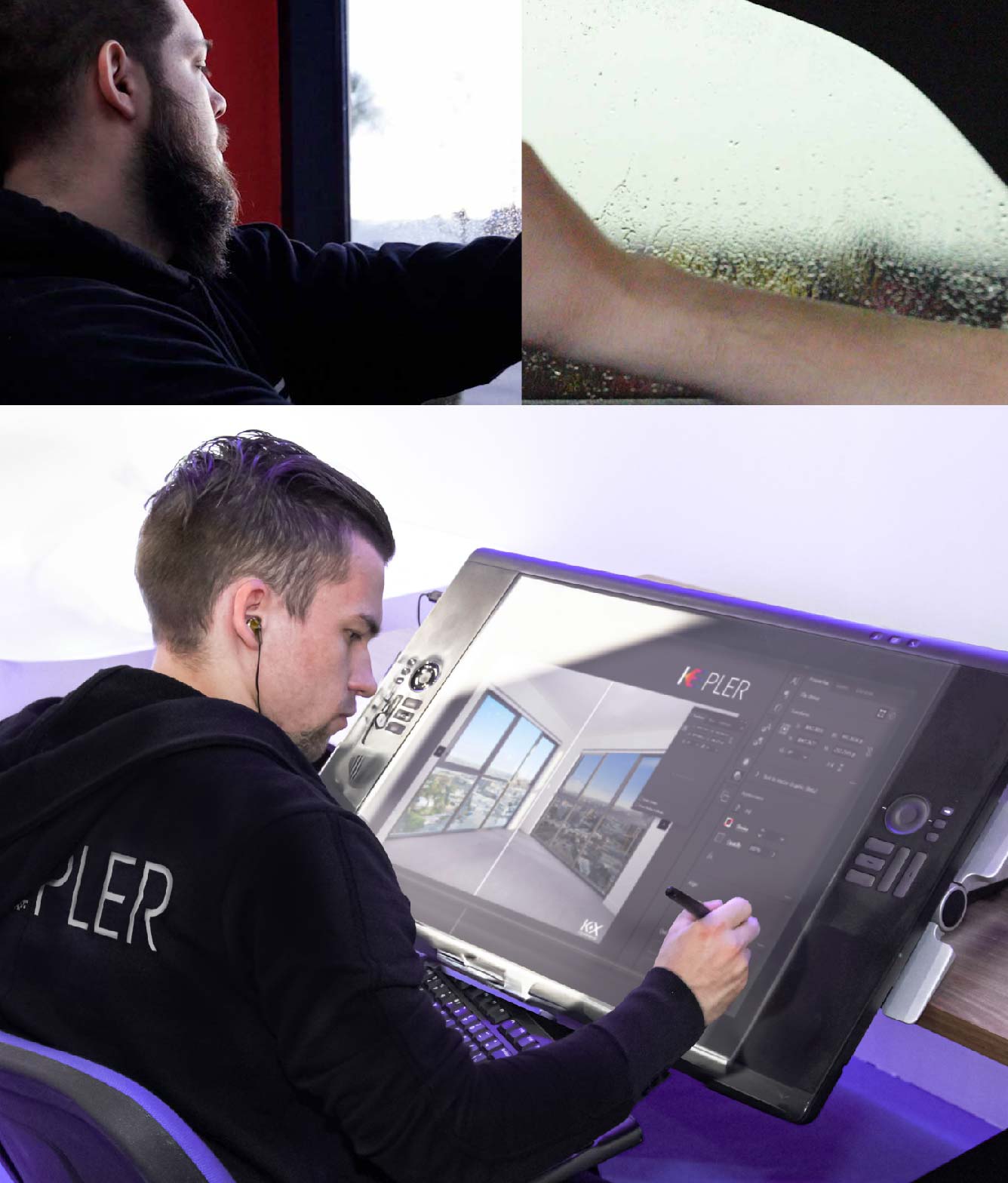 Kepler Specialist Performing Commercial Window Tinting in Saginaw Saginaw